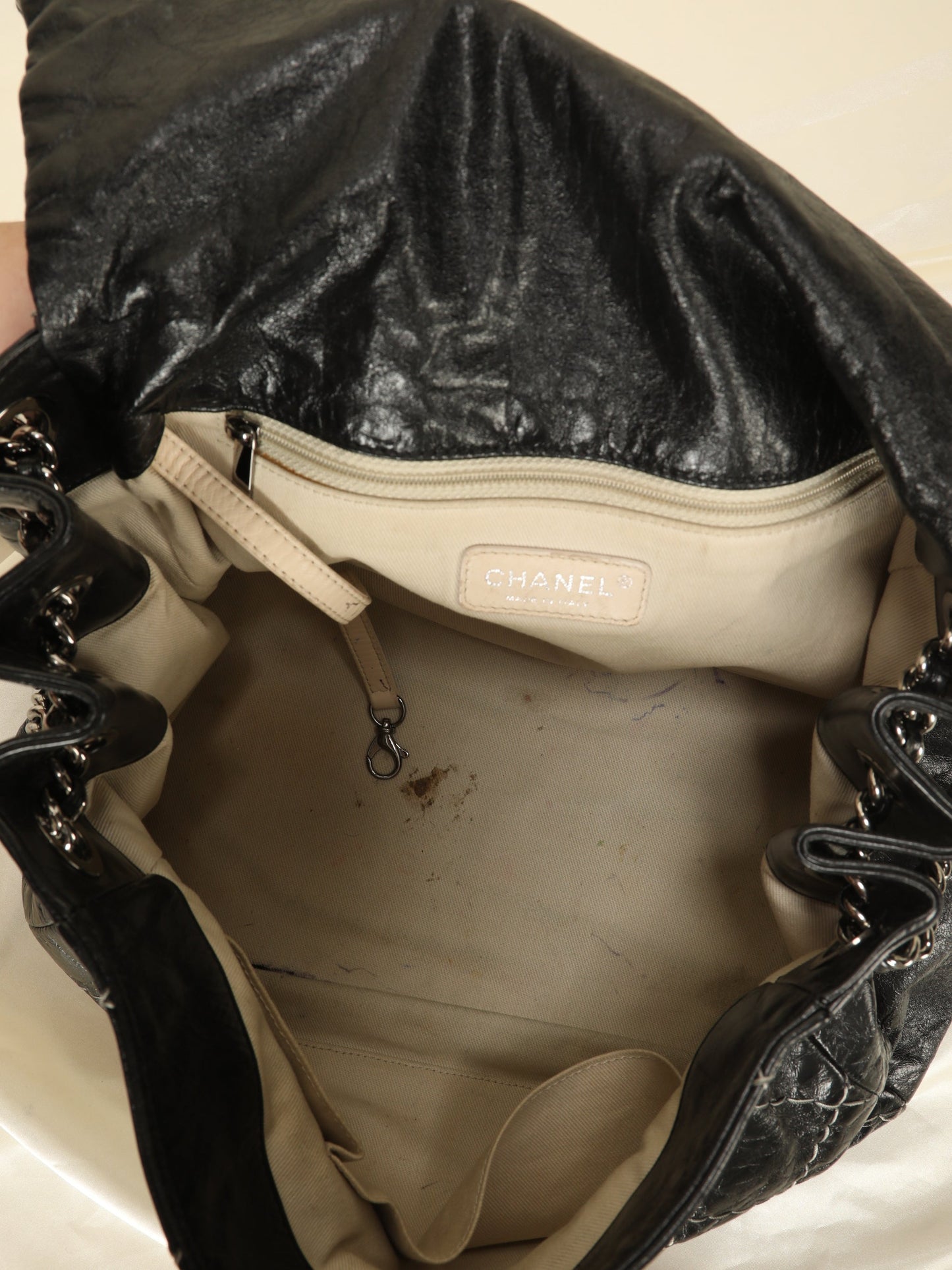 Chanel Wild Stitch Chain Flap Bag