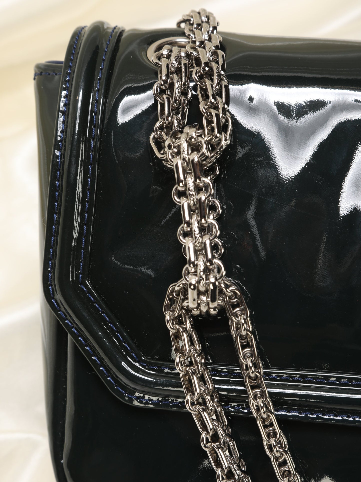 Chanel Patent Chain Bag
