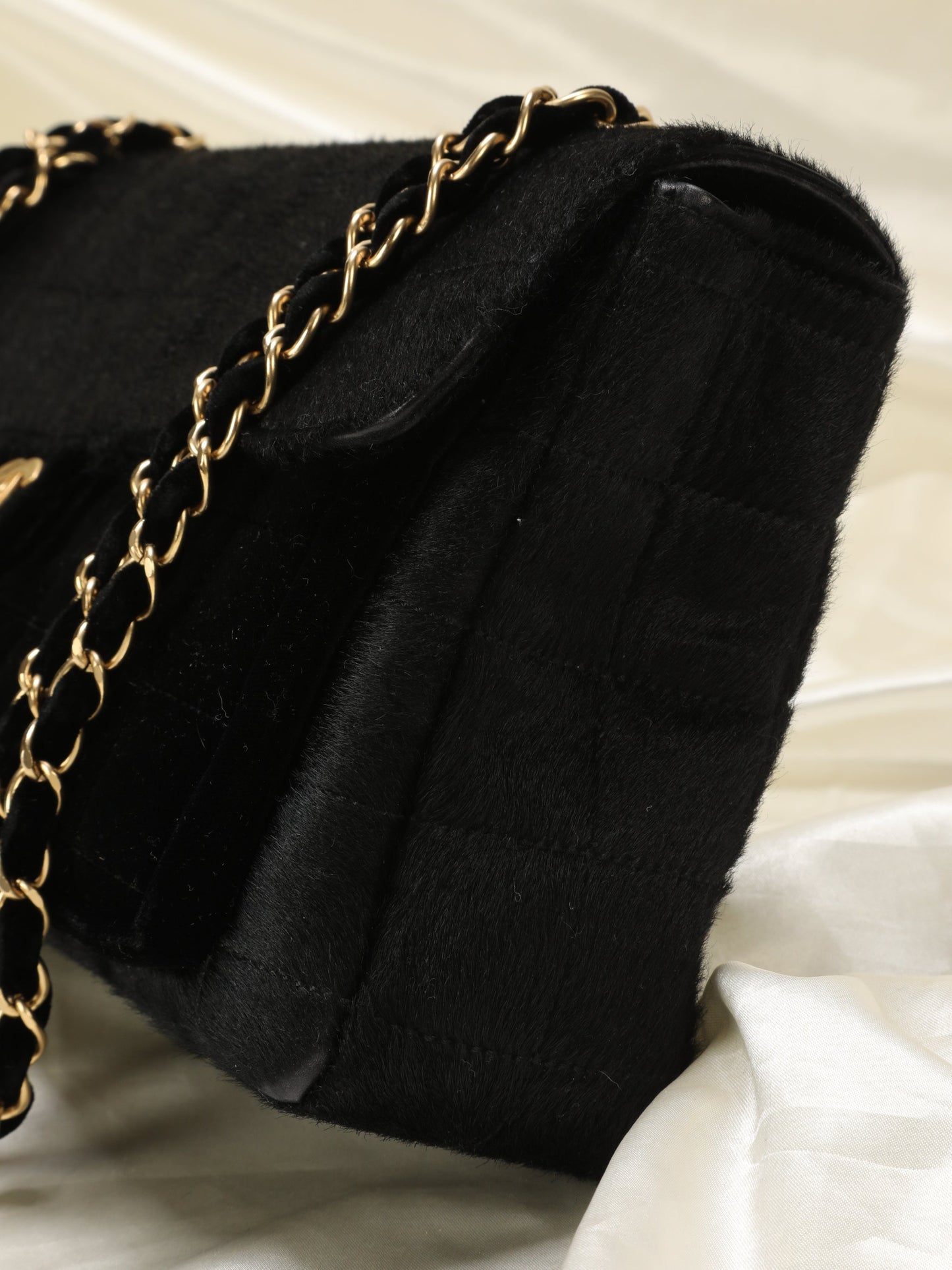 Chanel Pony Hair Half Flap