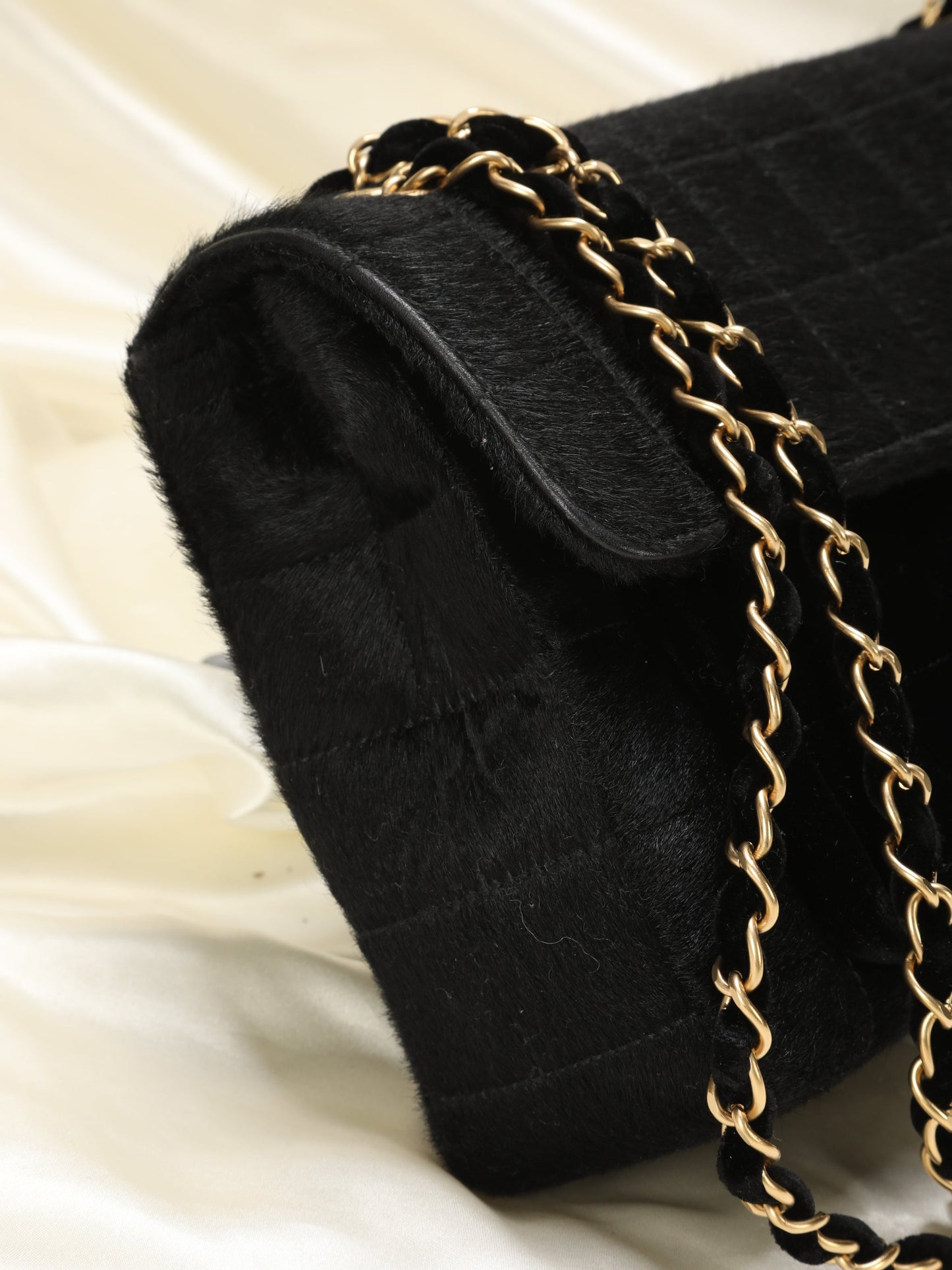 Chanel Pony Hair Half Flap