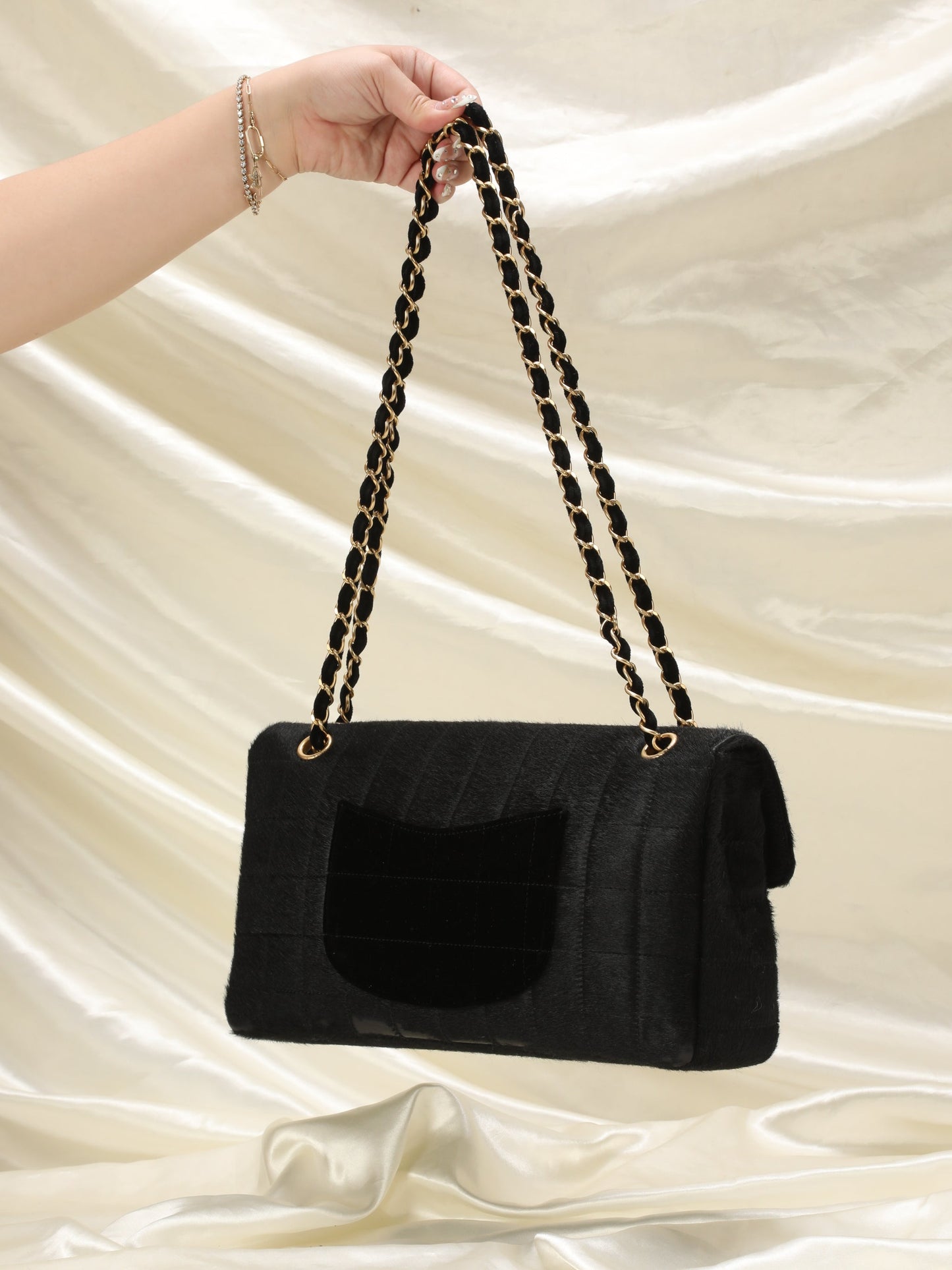 Chanel Pony Hair Half Flap