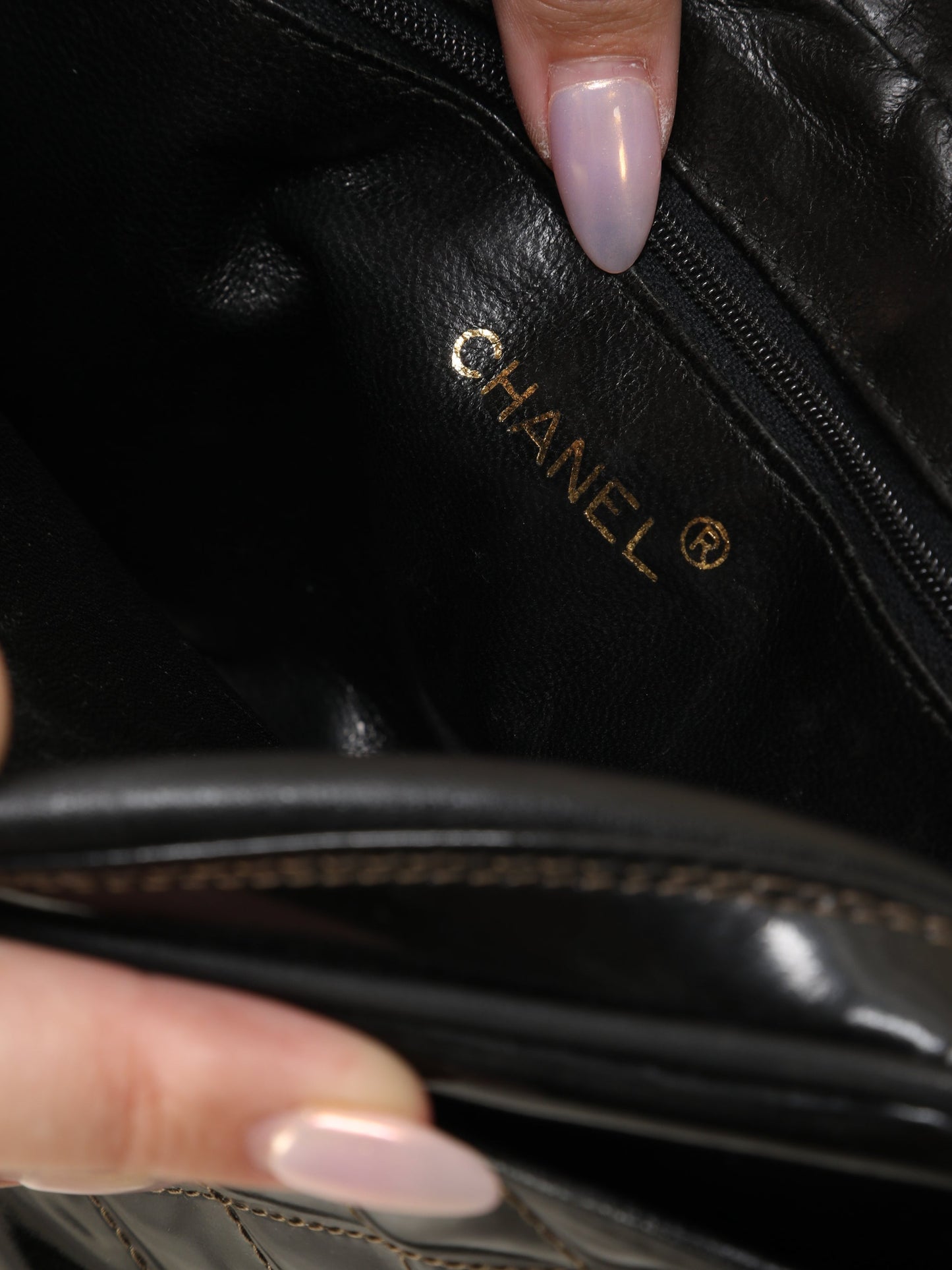 Chanel Patent Camera Bag