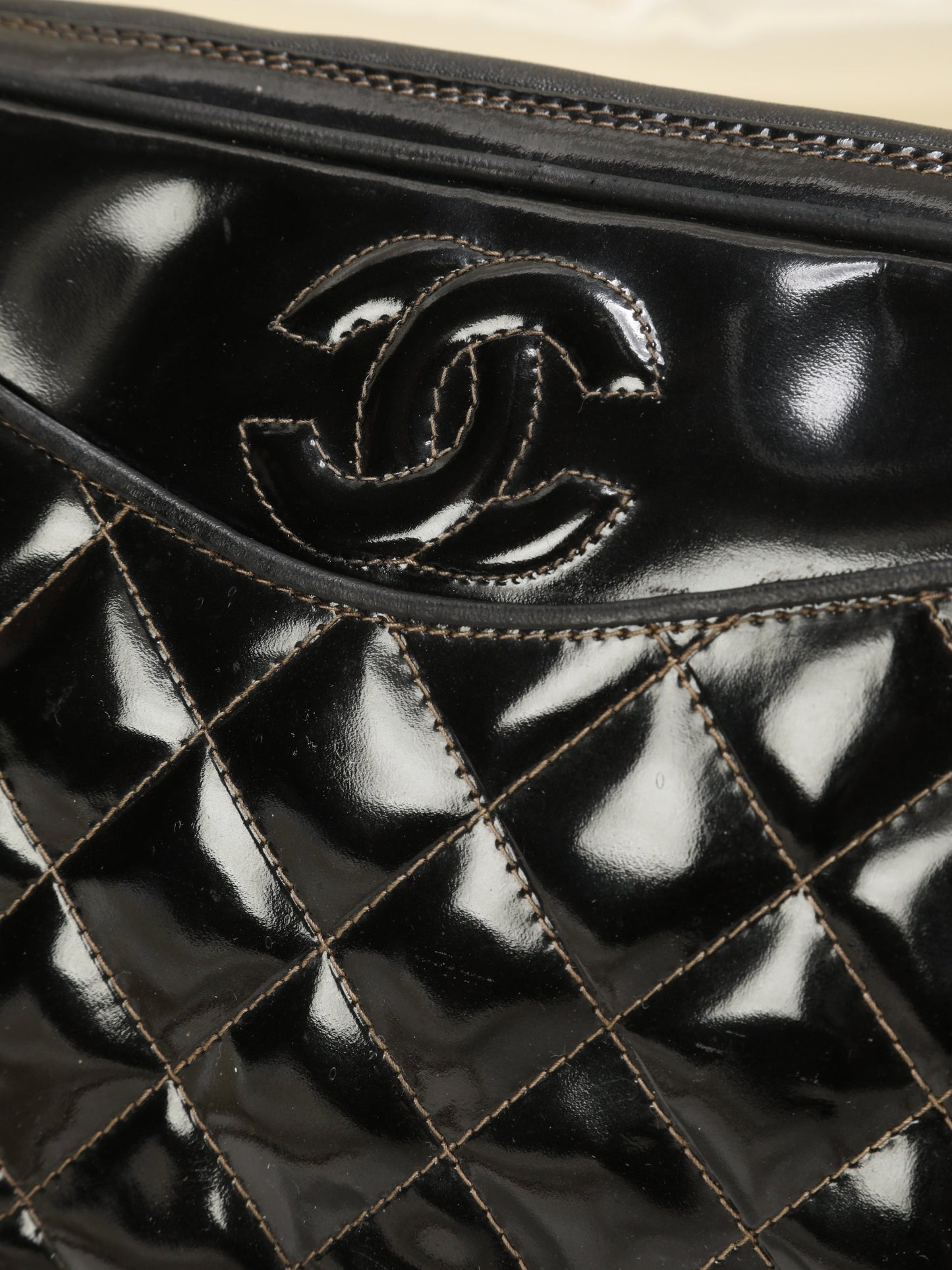 Chanel Patent Camera Bag