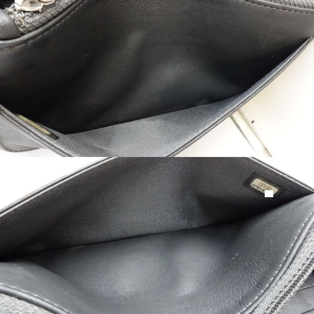 Chanel Camellia Lambskin Chain Wallet