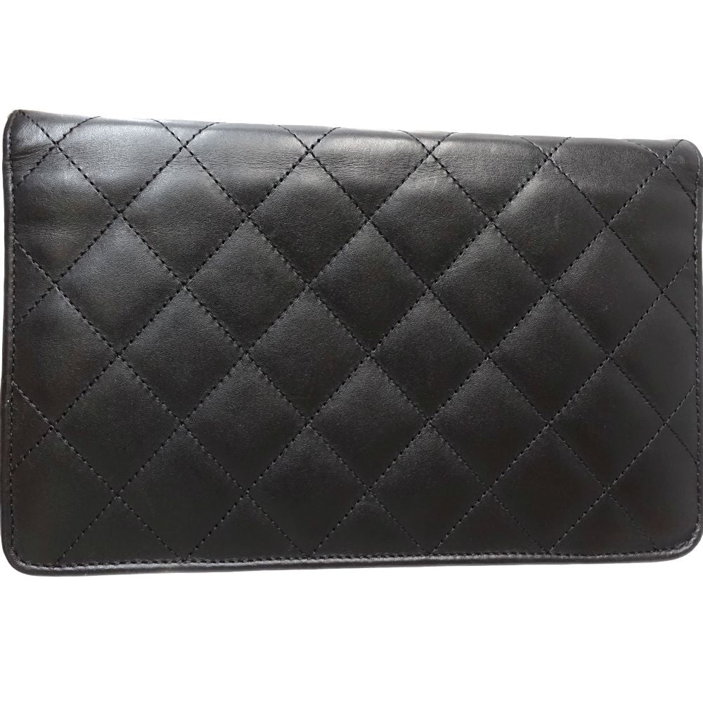 Chanel Cambon Line Wallet Chain Black