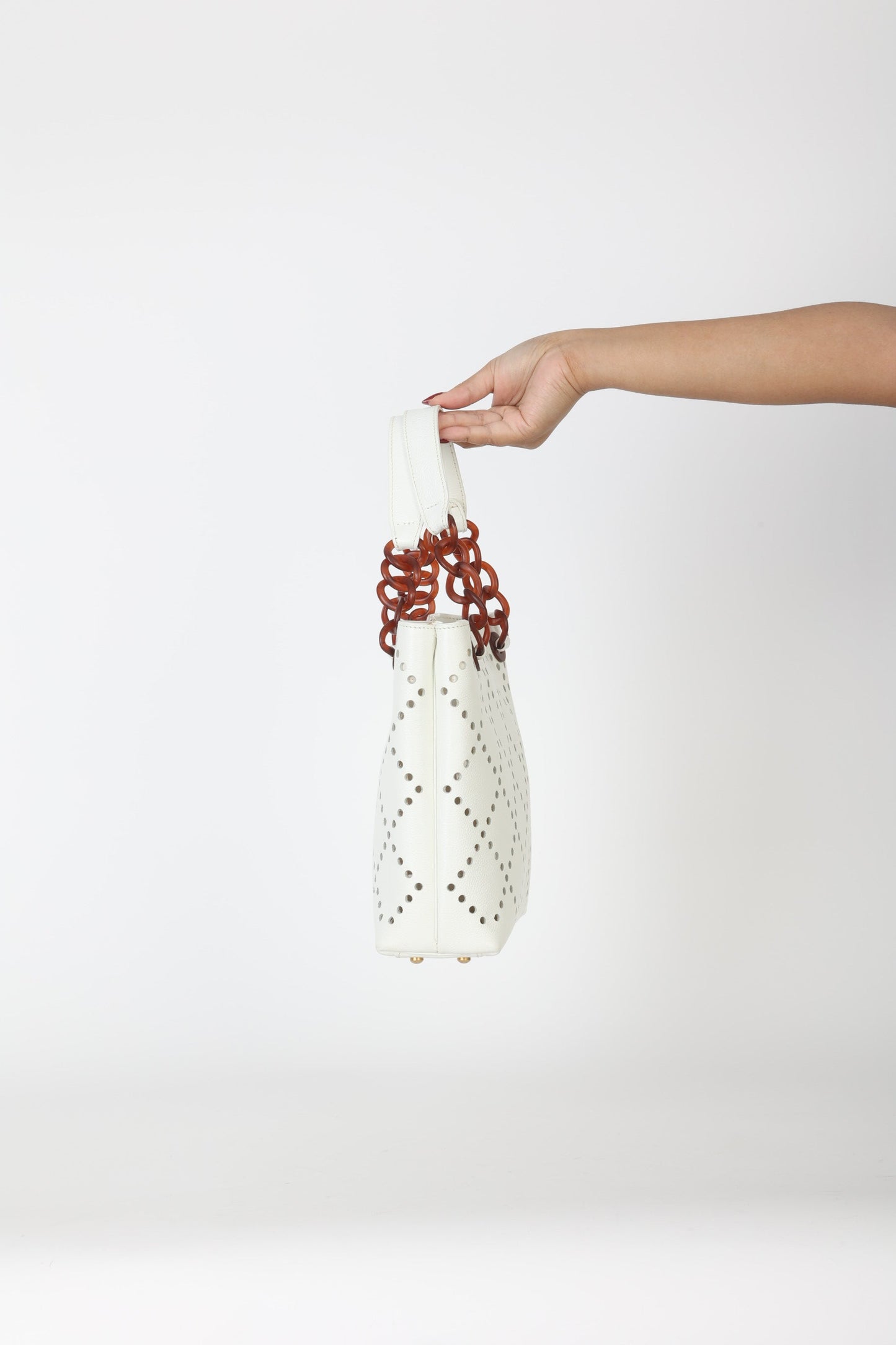 Chanel 2003 Caviar Perforated Tote