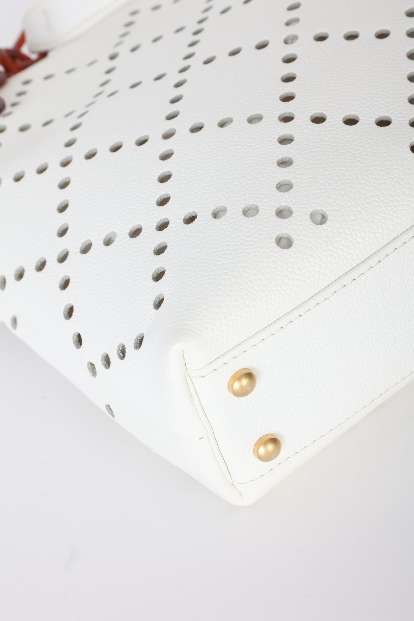 Chanel 2003 Caviar Perforated Tote