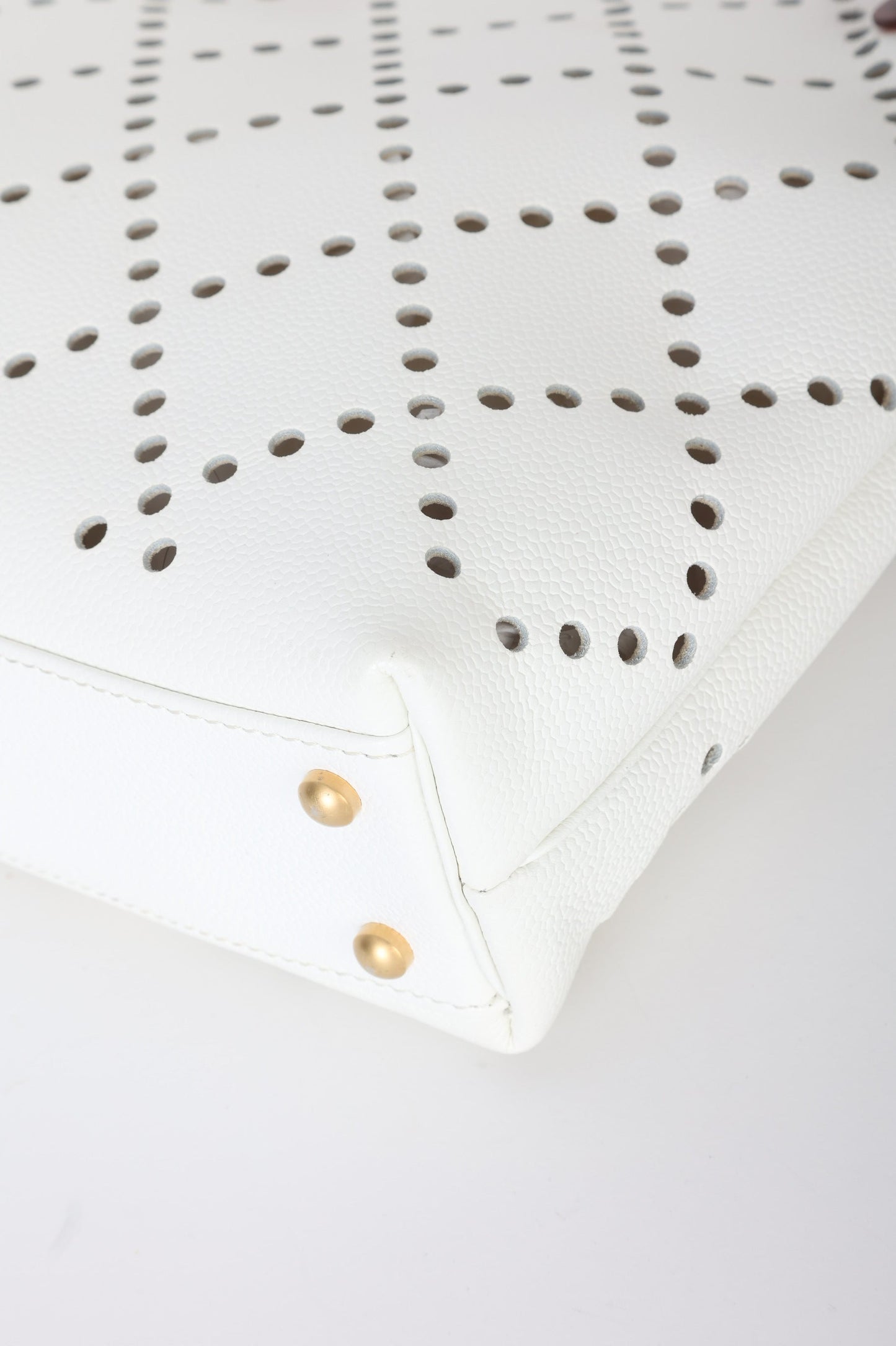 Chanel 2003 Caviar Perforated Tote