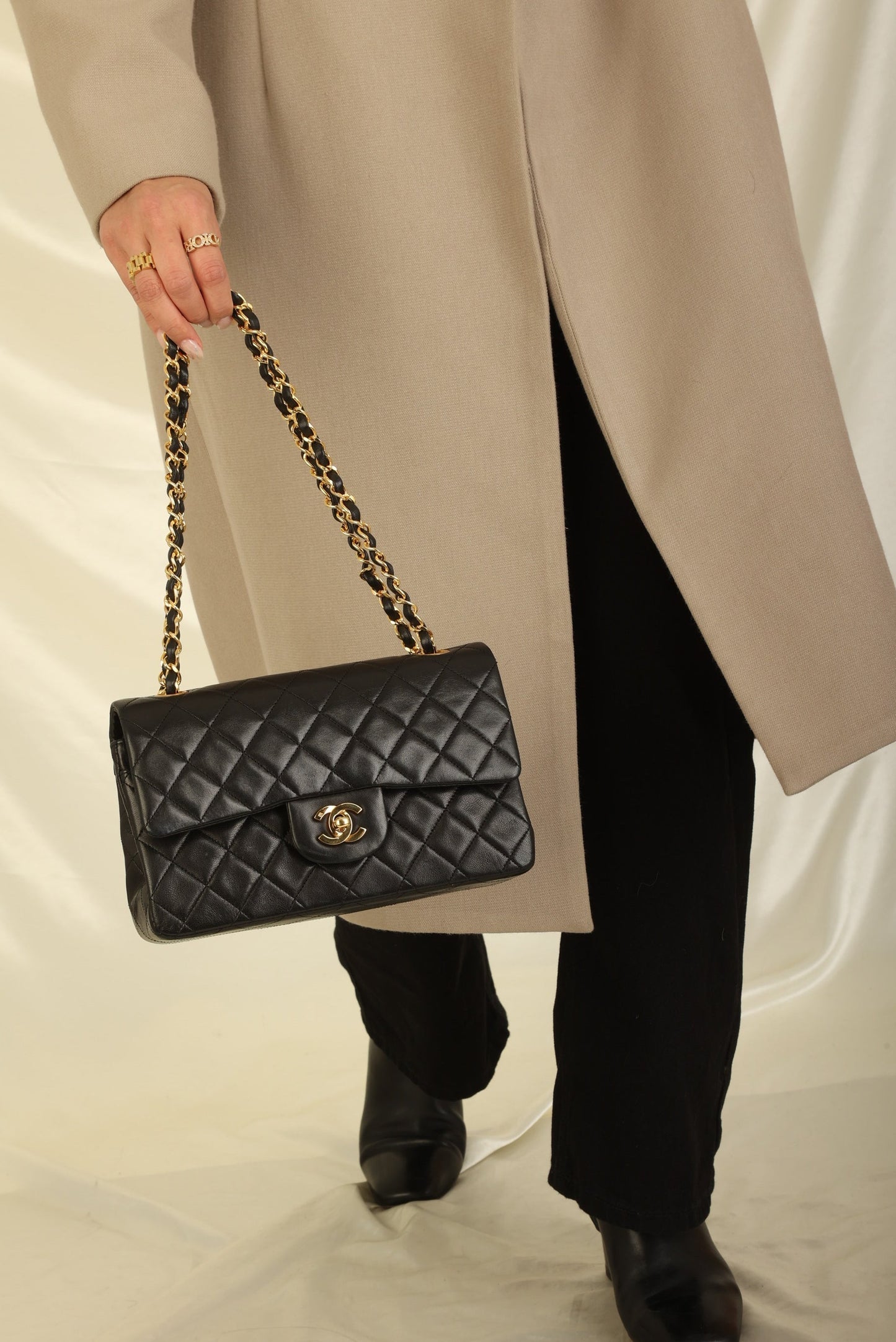 Chanel 1989 Lambskin Small Double Flap
