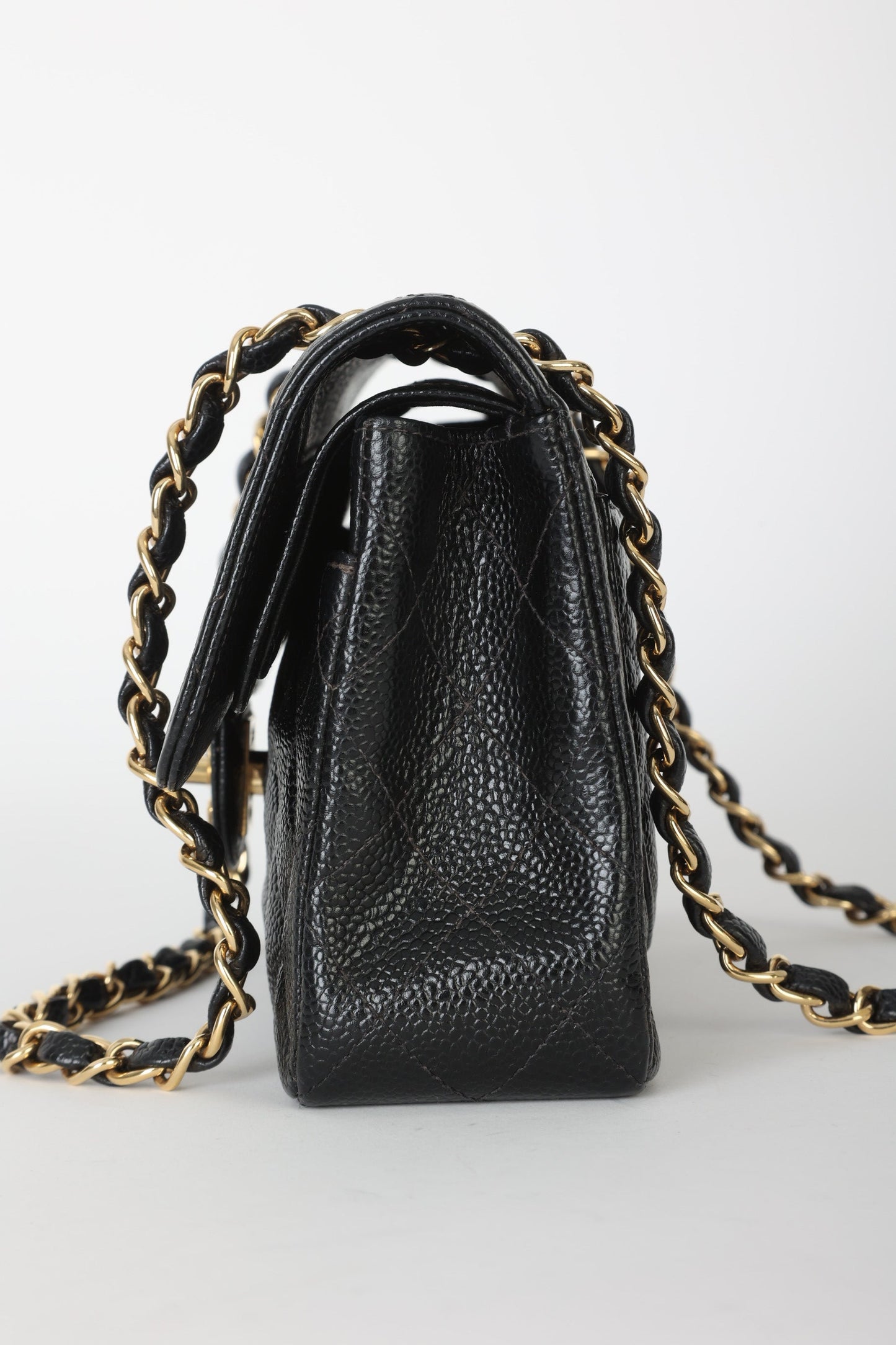 Chanel 2002 Caviar Small Double Flap