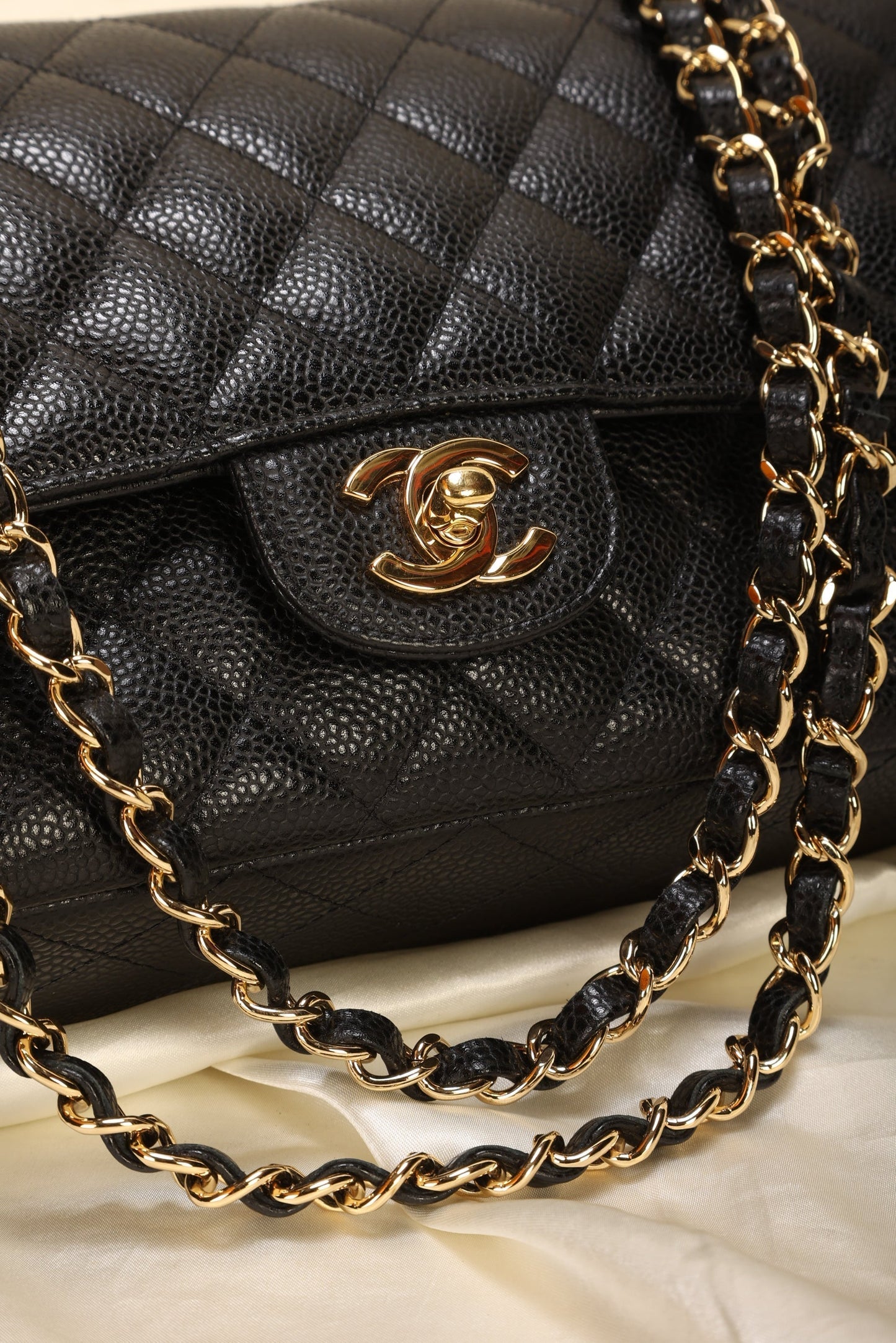 Chanel Caviar Medium Double Flap