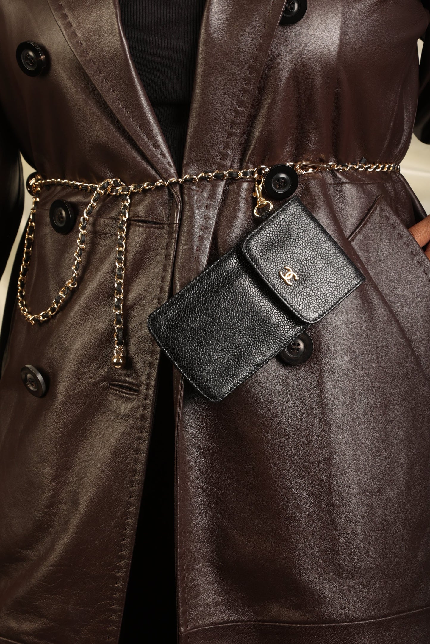 Chanel Caviar Mini Pouch