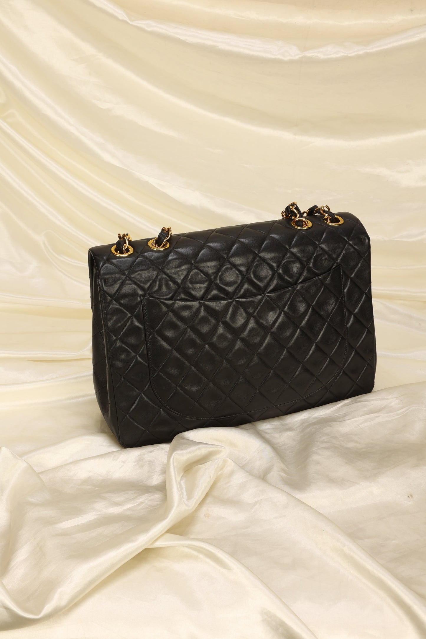 Chanel Maxi XL Logo Flap Bag
