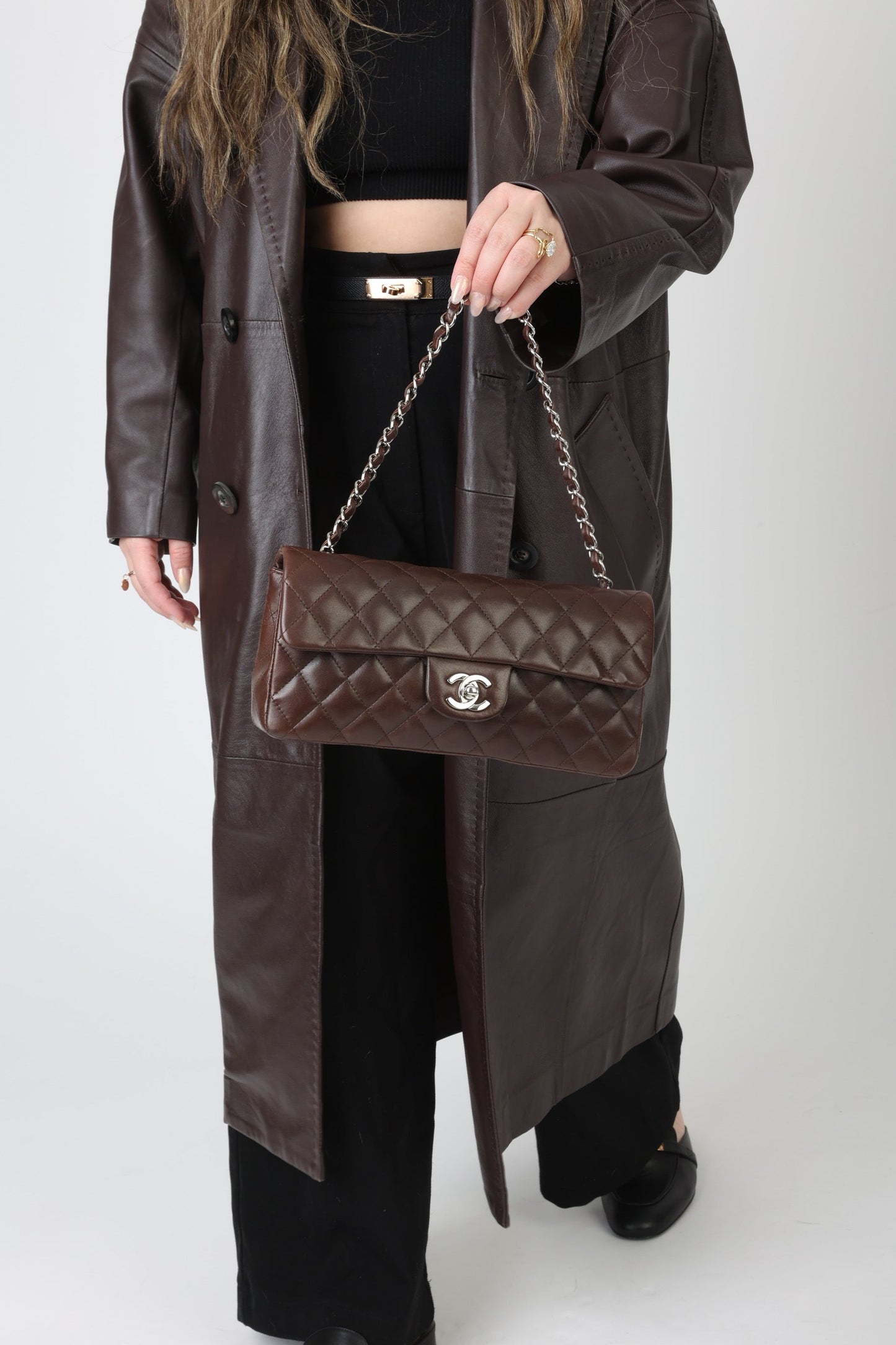 Chanel 2005 Lambskin East West Flap