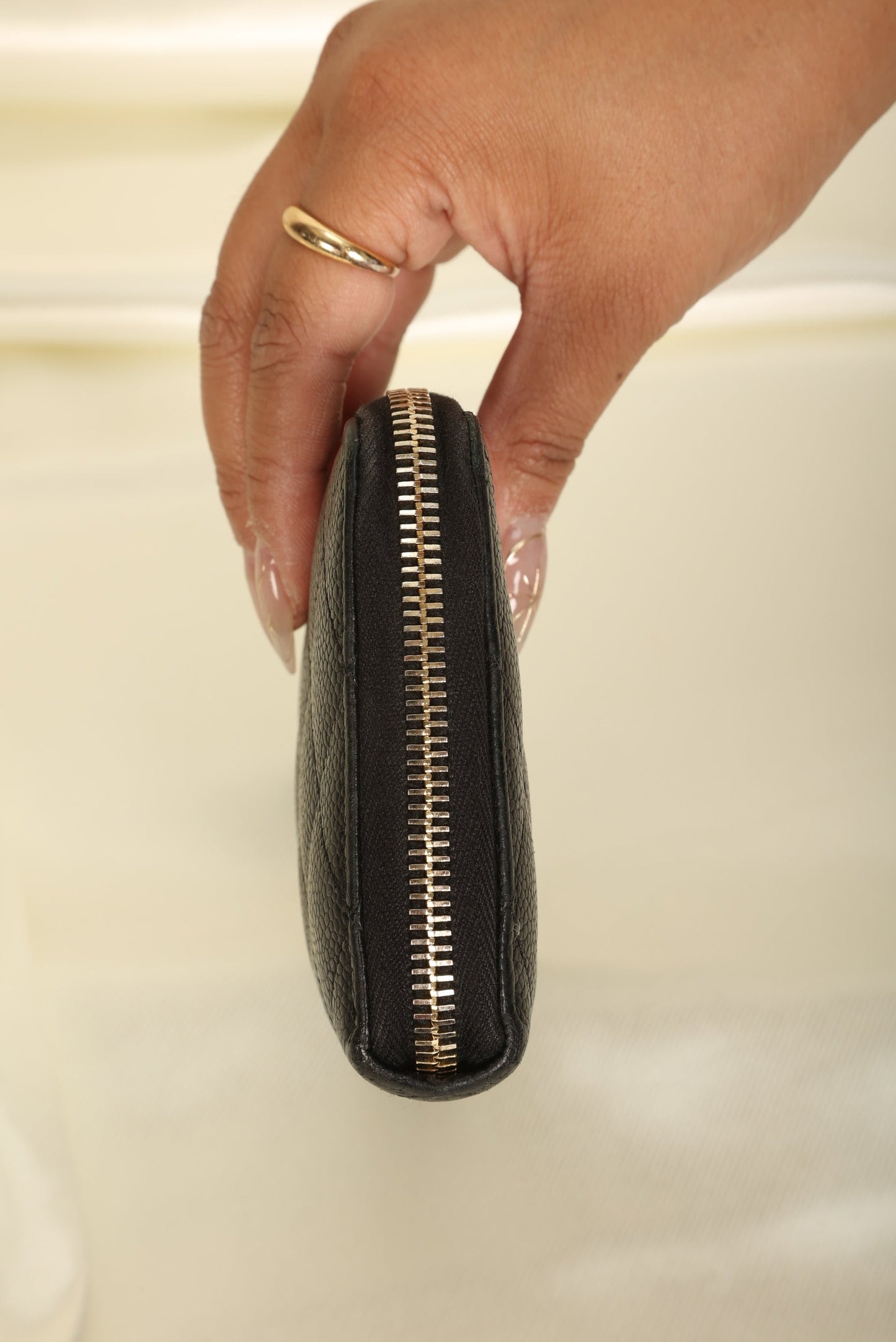Chanel Caviar Quilted Wallet