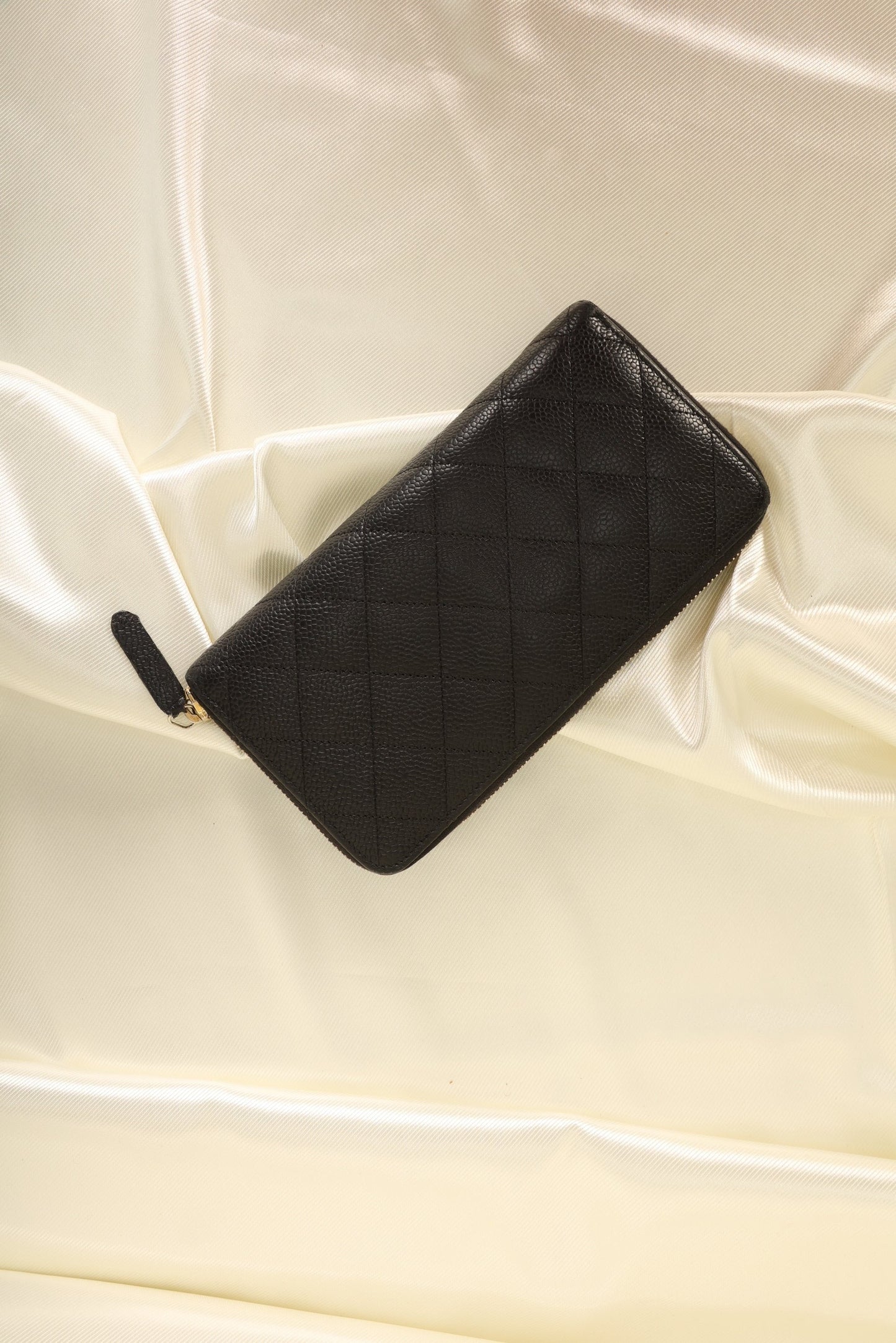 Chanel Caviar Quilted Wallet