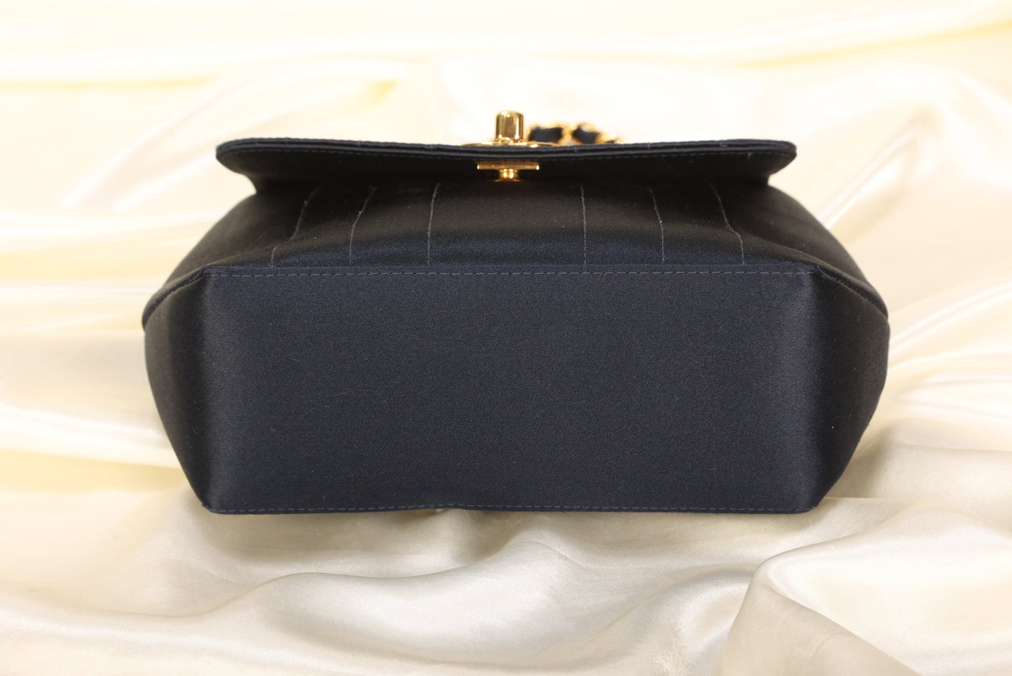Extremely Rare Chanel Satin Top Handle