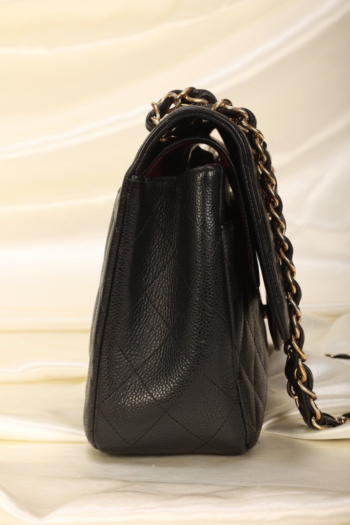 Chanel Caviar Jumbo Classic Flap