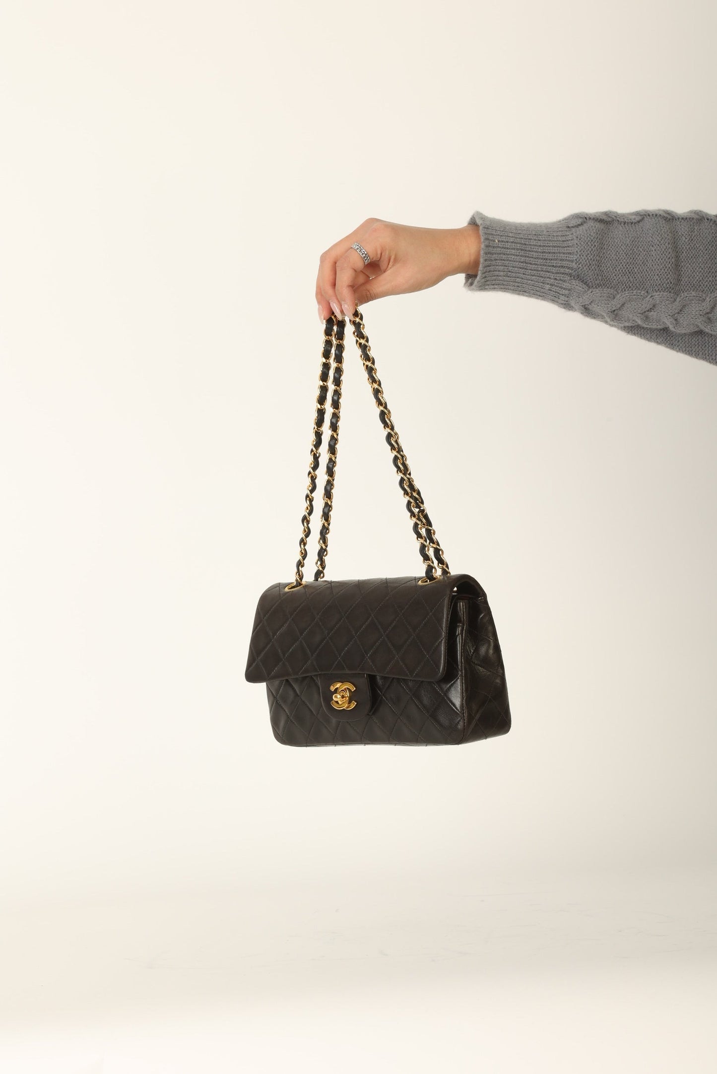 Chanel 1996 Lambskin Small Double Flap