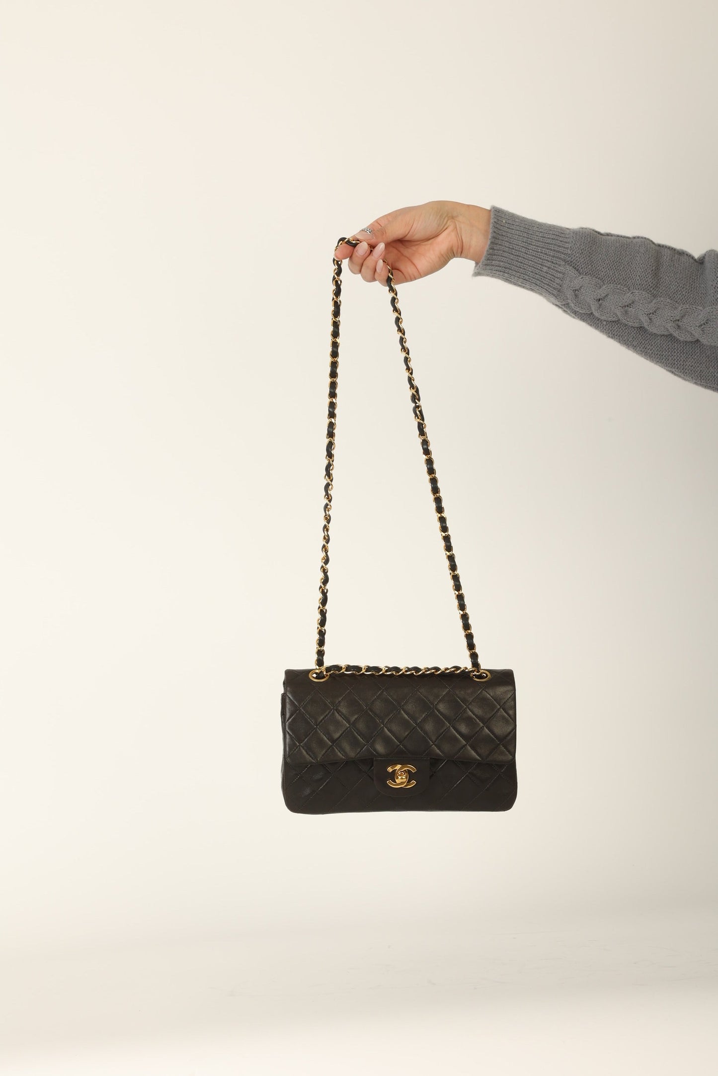 Chanel 1996 Lambskin Small Double Flap