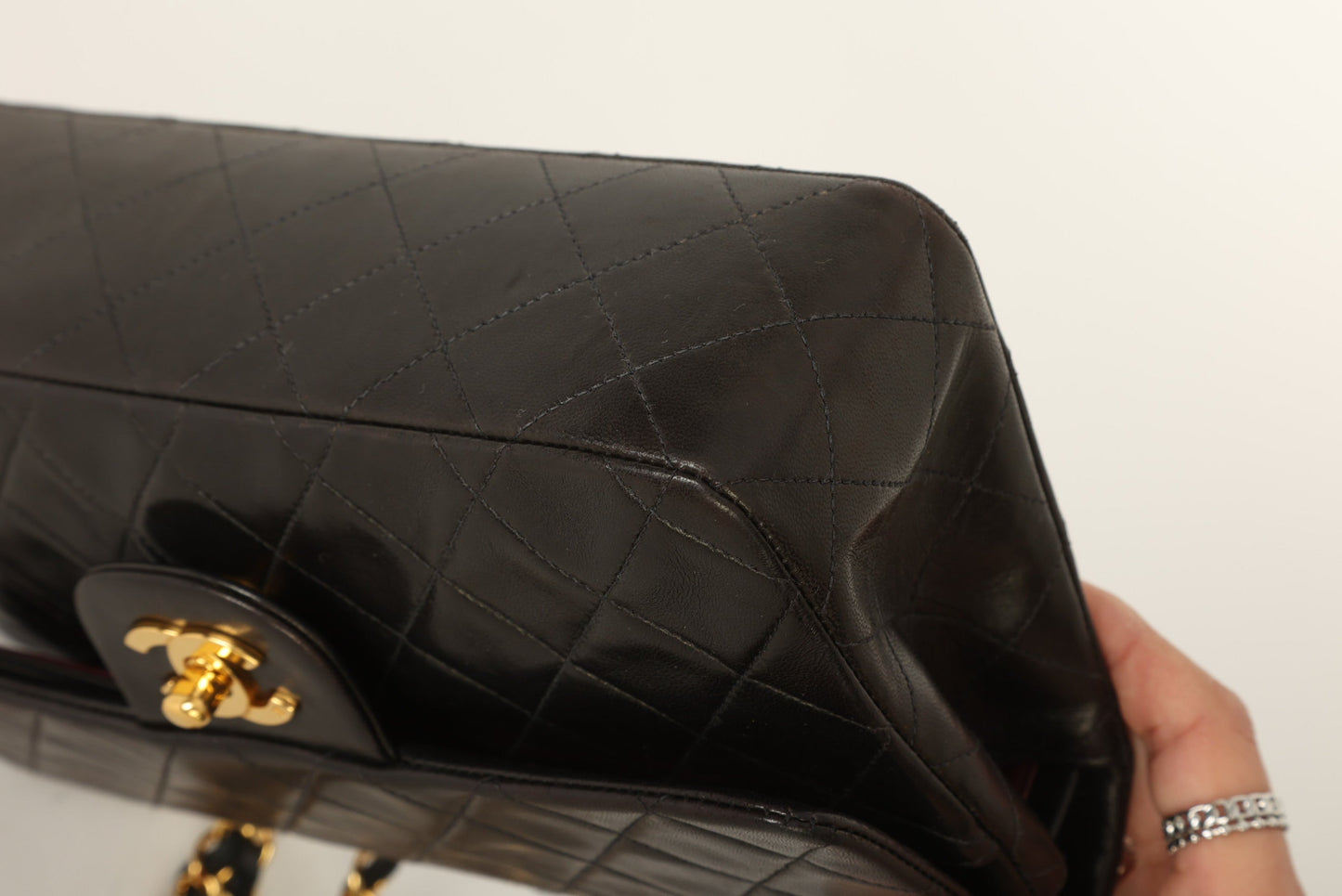 Chanel 1996 Lambskin Small Double Flap