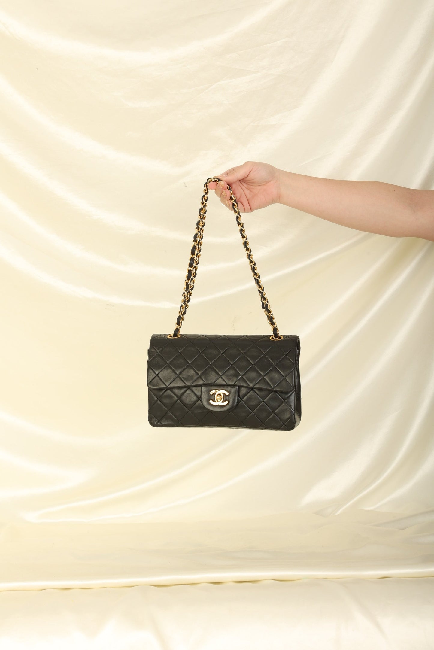 Chanel 1989 Lambskin Small Double Flap