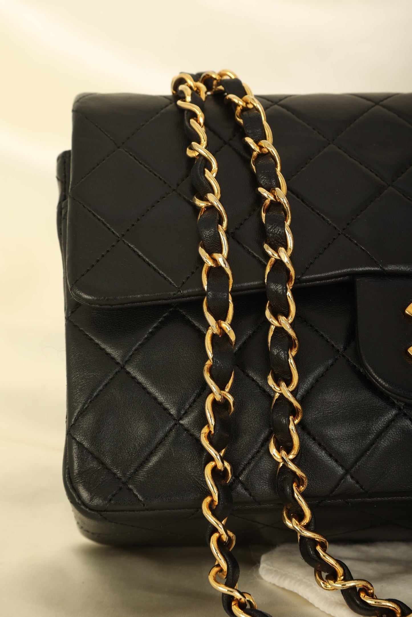 Chanel 1989 Lambskin Small Double Flap