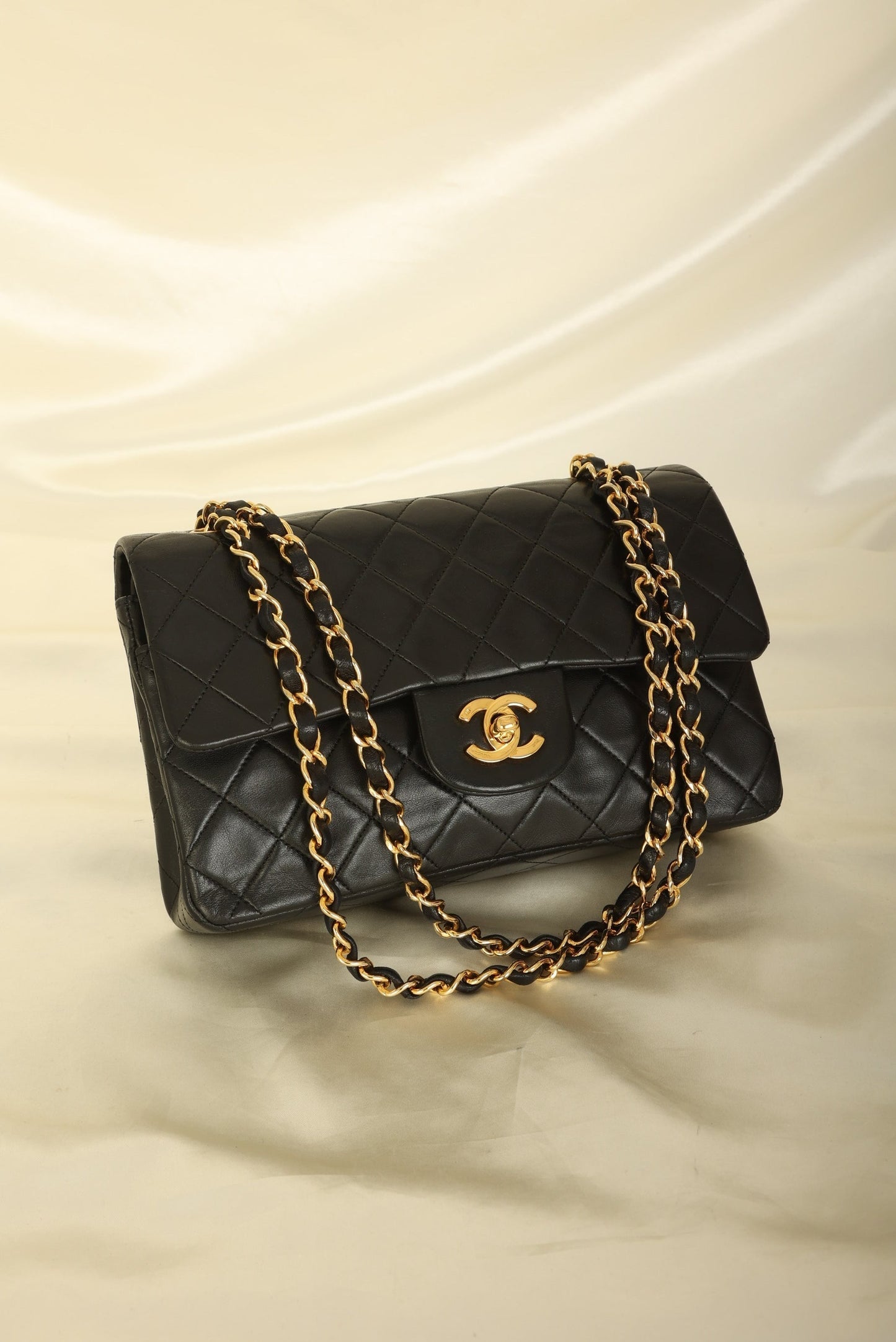 Chanel 1989 Lambskin Small Double Flap