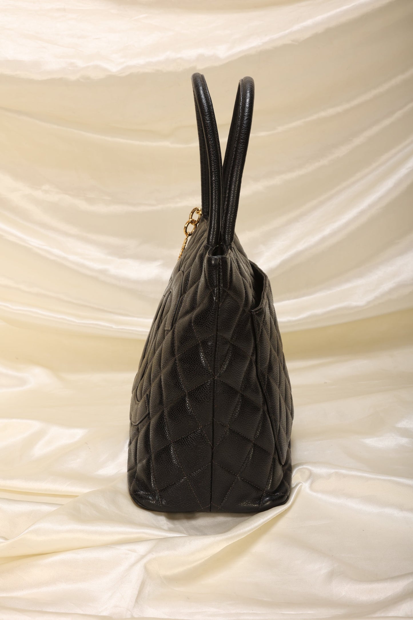 Chanel Caviar Medallion Tote