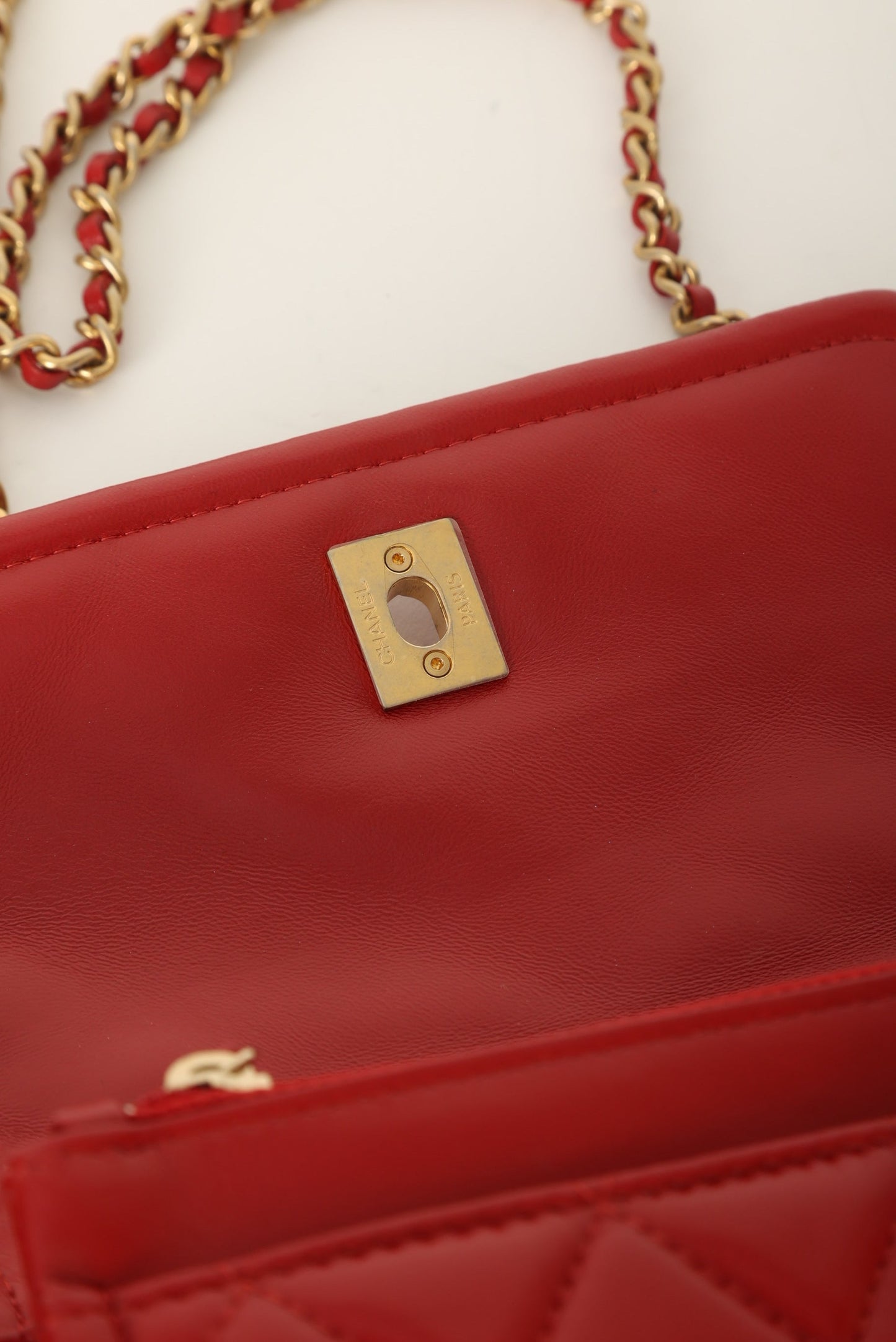 Chanel 2020 Calfskin Chain Flap