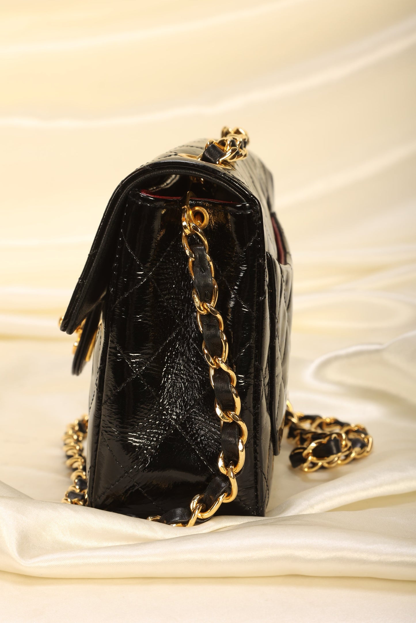Chanel Patent Mini Square Flap