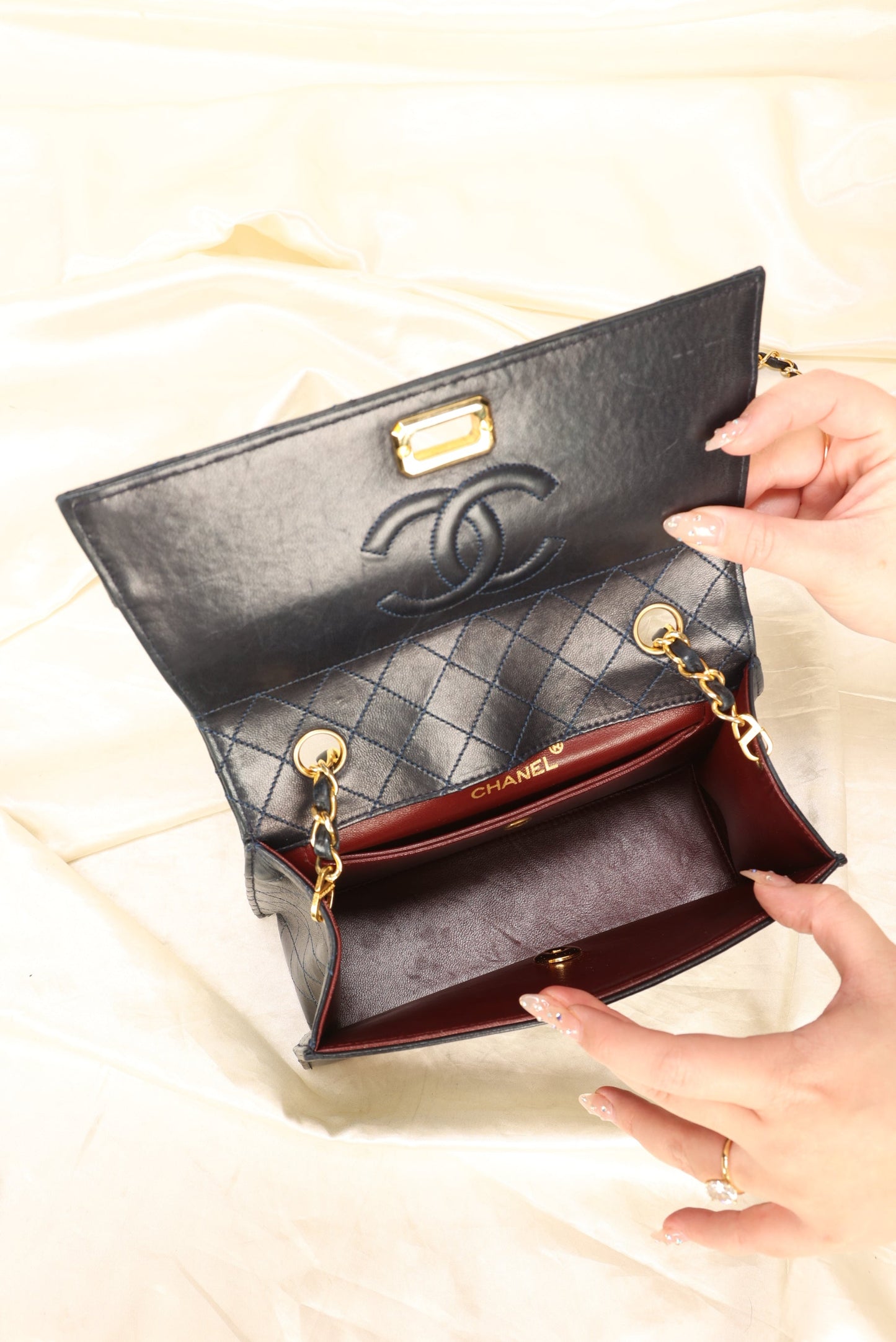 Chanel Re-Issue Trapezoid With Pouch
