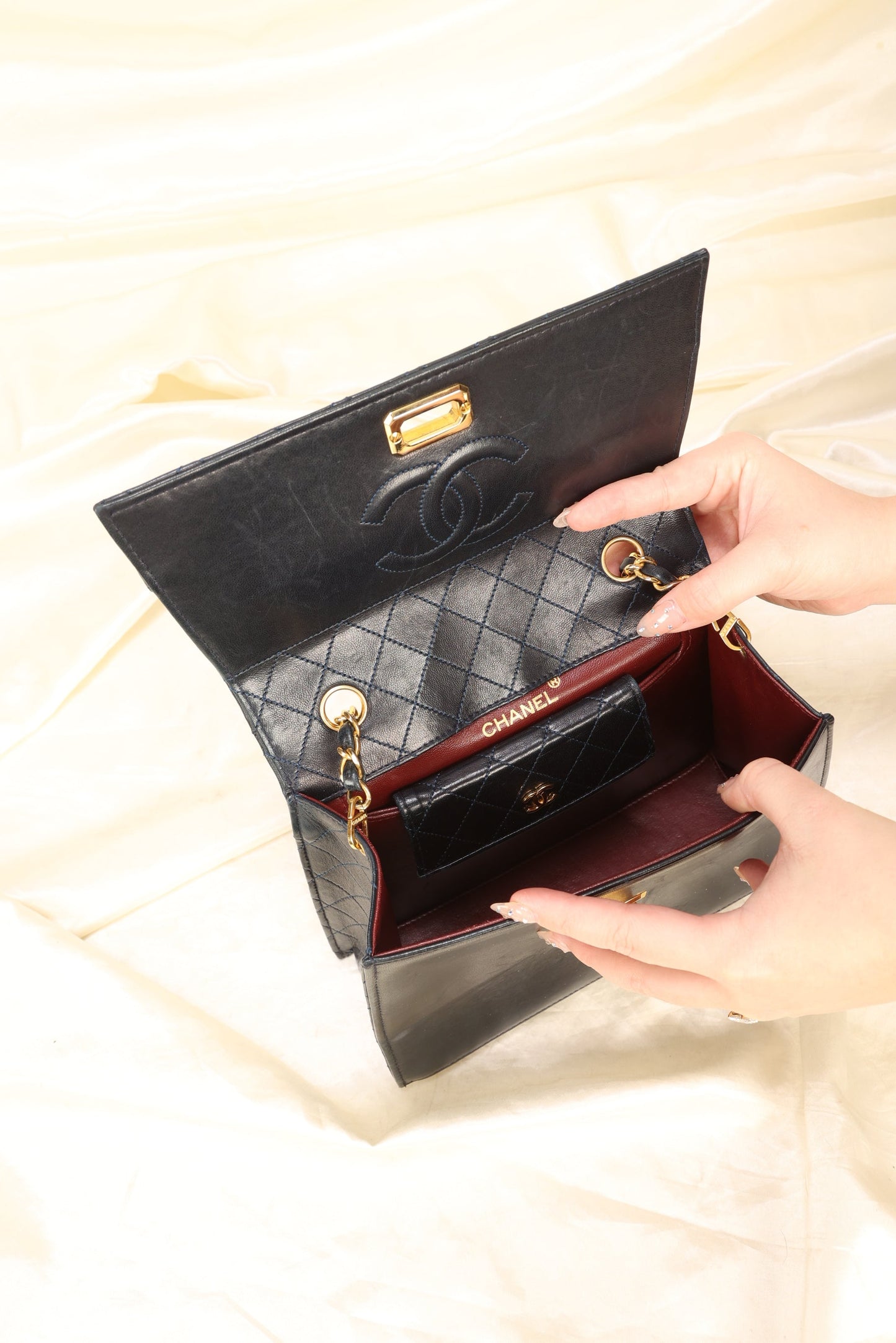 Chanel Re-Issue Trapezoid With Pouch