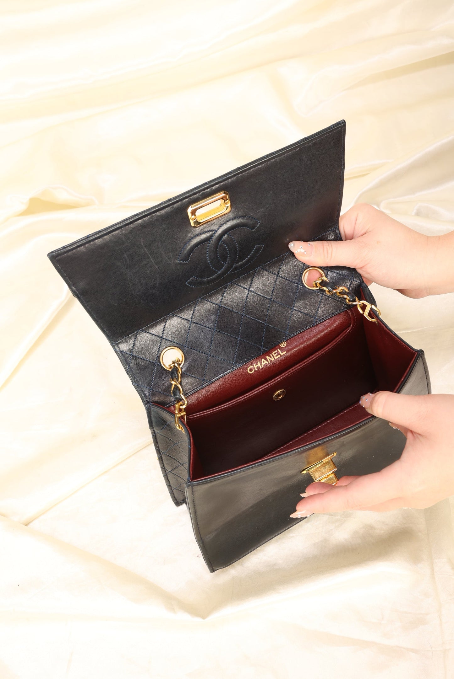 Chanel Re-Issue Trapezoid With Pouch