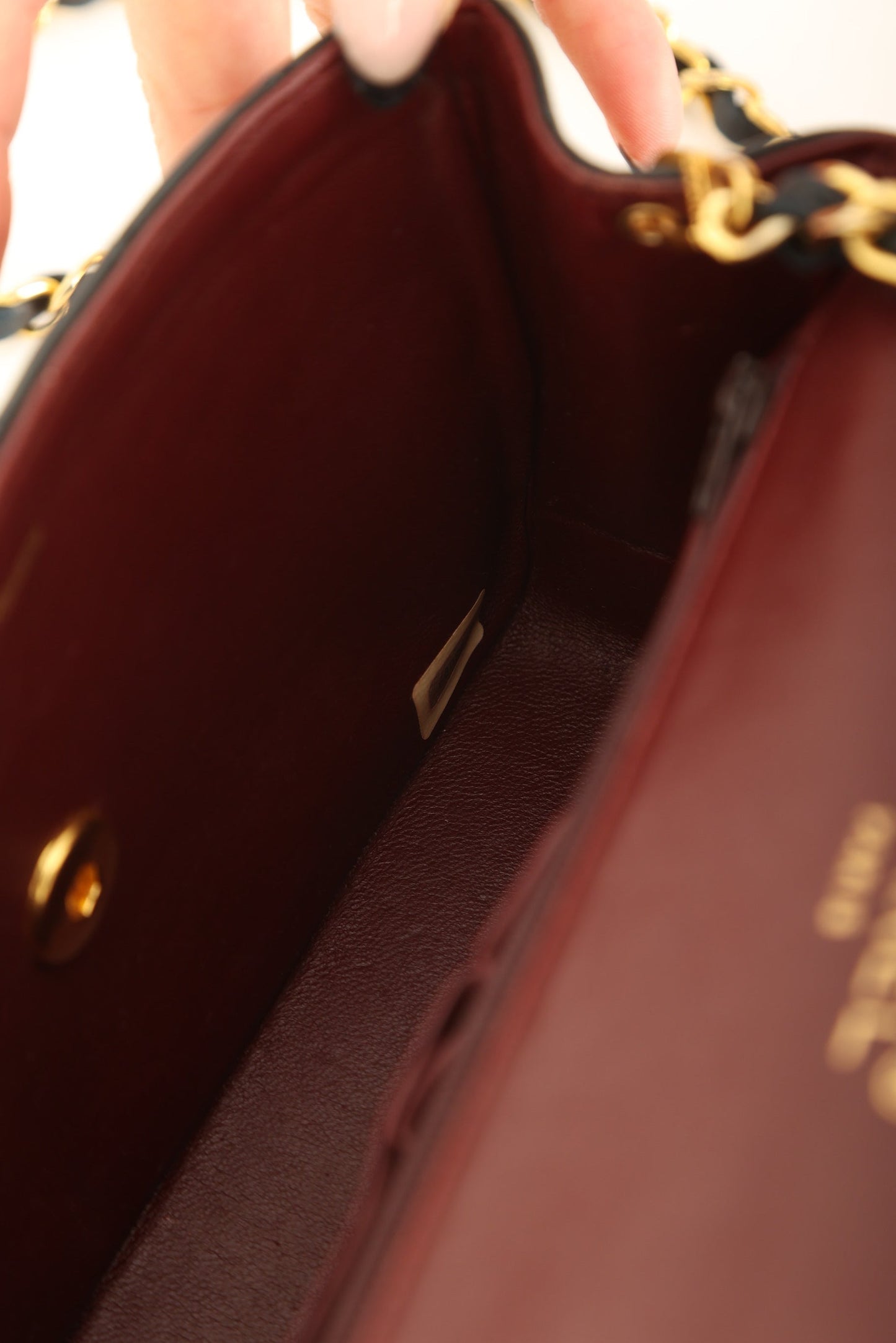 Chanel 1989 Lambskin Mini Flap Bag