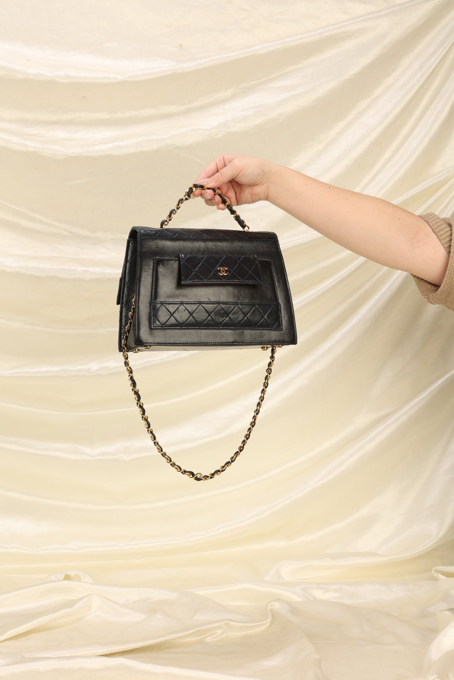 Chanel Re-Issue Trapezoid With Pouch