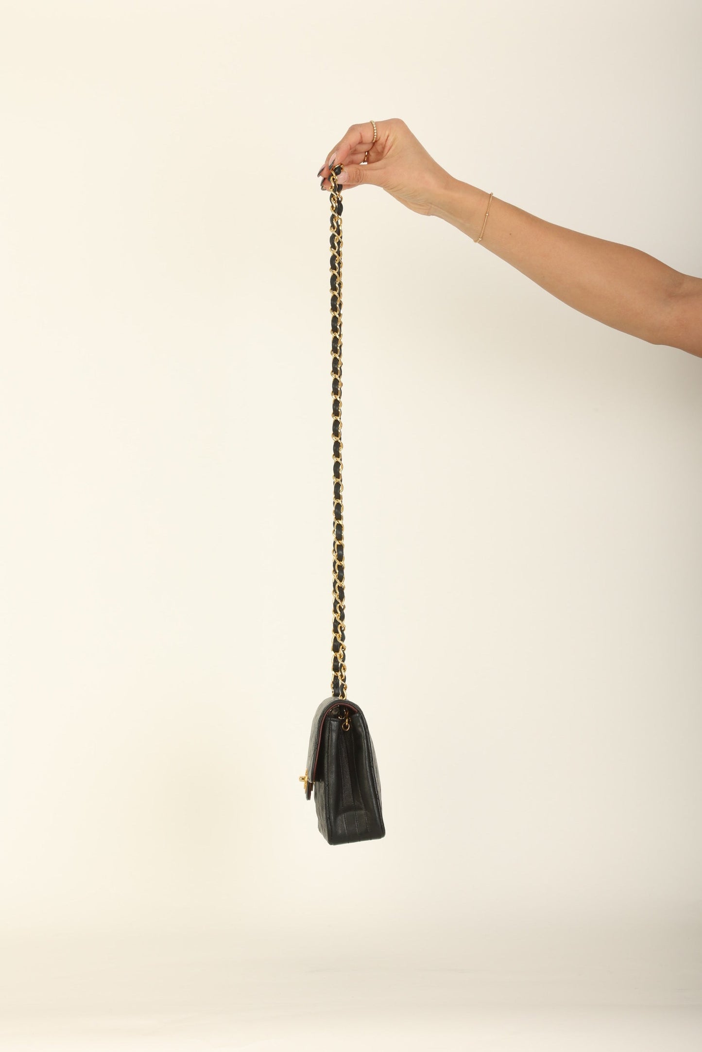 Chanel 1989 Lambskin Mini Flap Bag