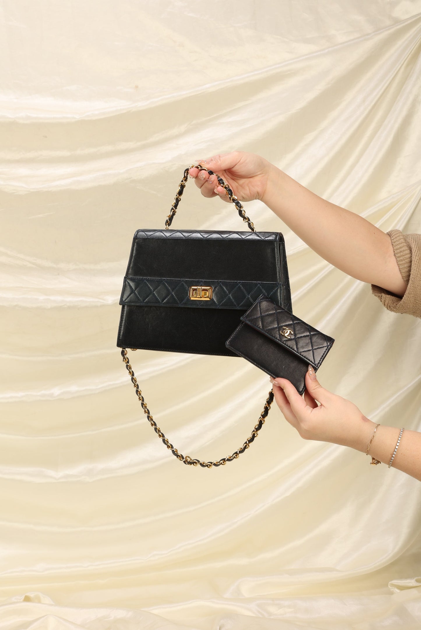 Chanel Re-Issue Trapezoid With Pouch