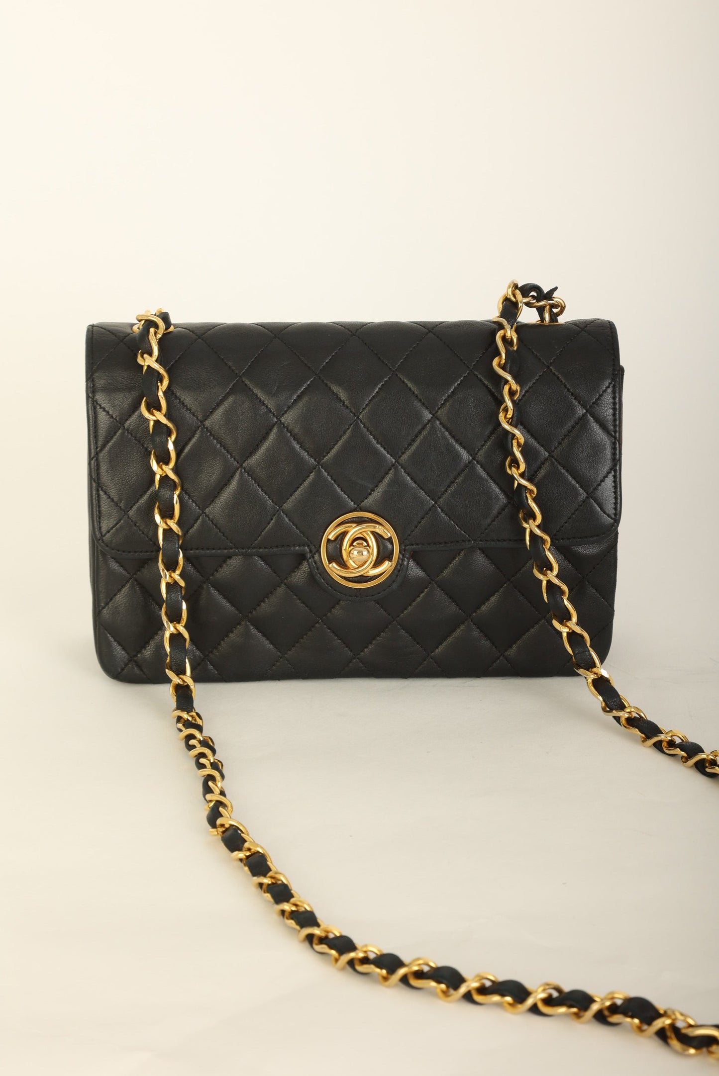 Chanel 1989 Lambskin Mini Flap Bag