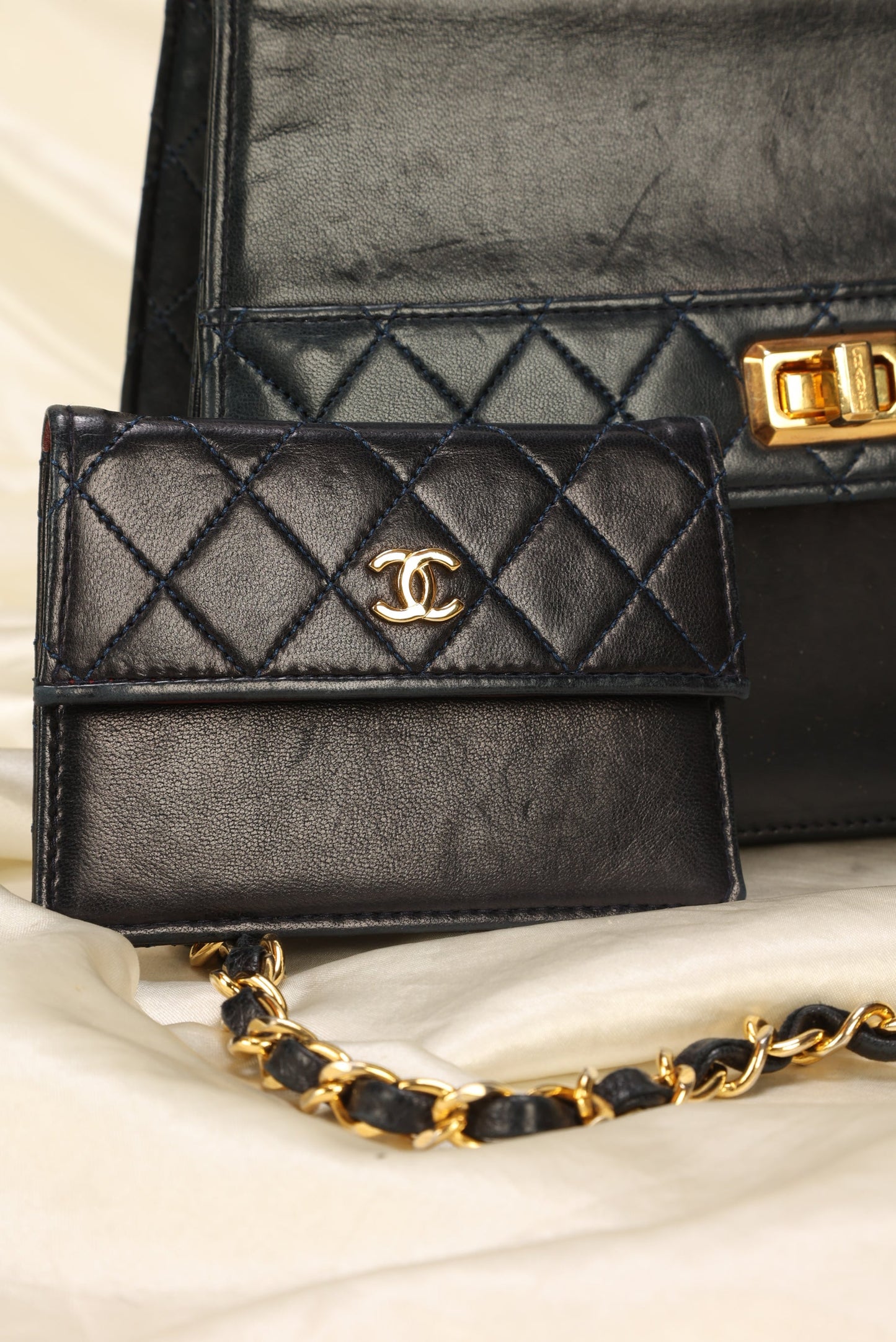 Chanel Re-Issue Trapezoid With Pouch