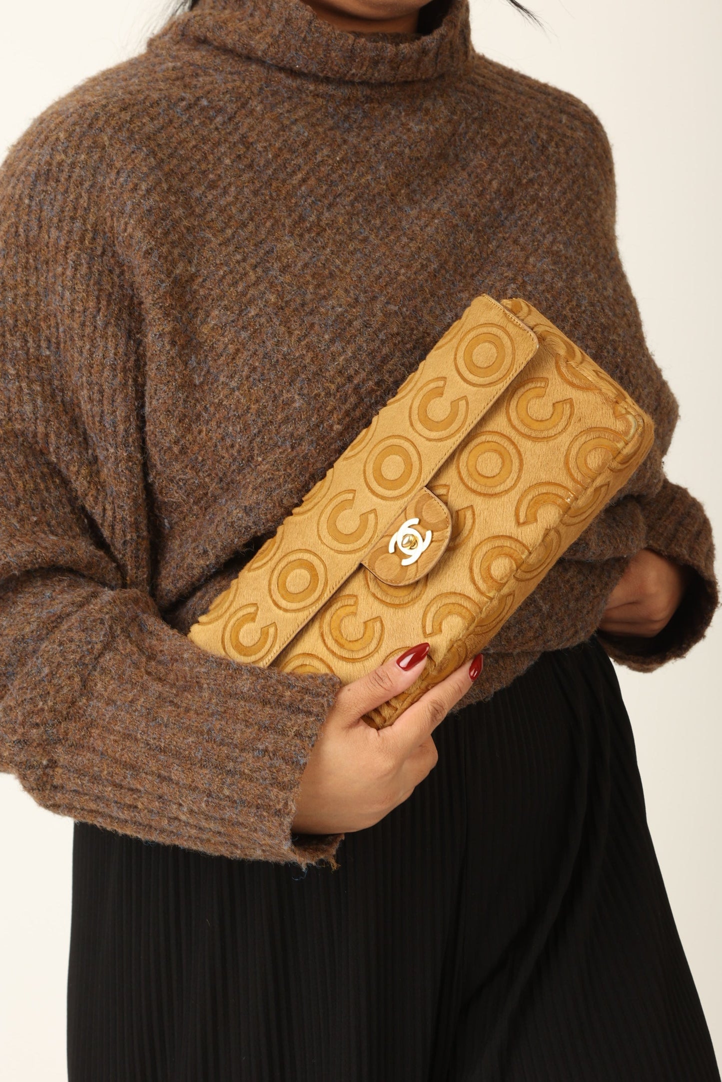Chanel 2000 Coco Ponyhair East West