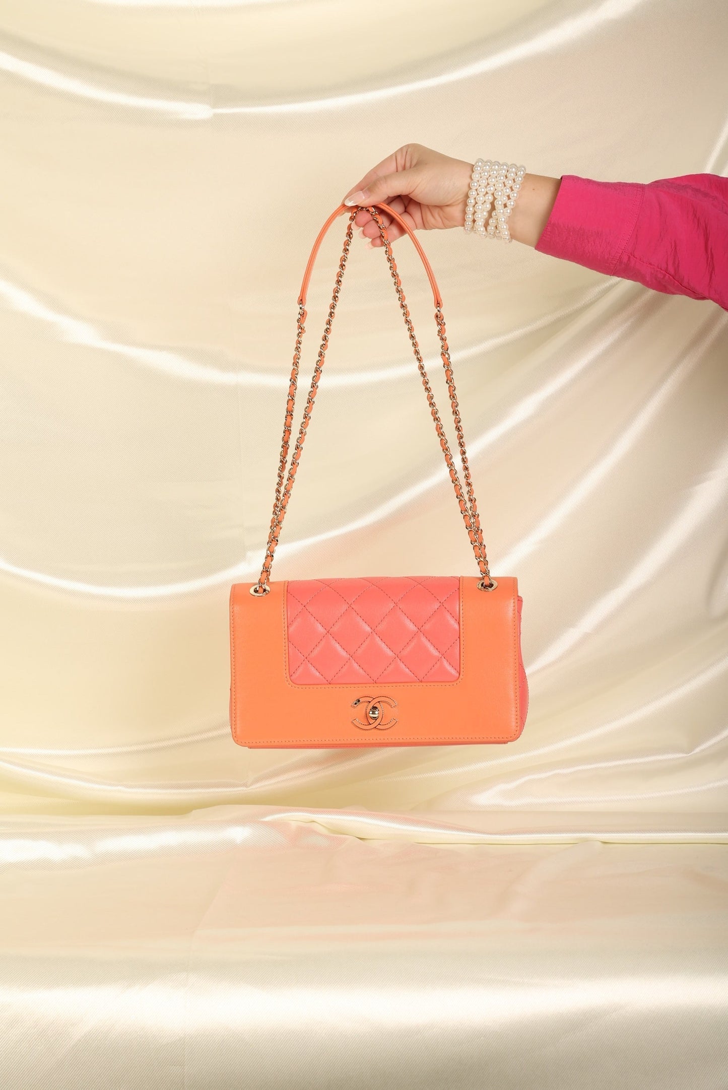Chanel Mademoiselle Sheepskin Full Flap