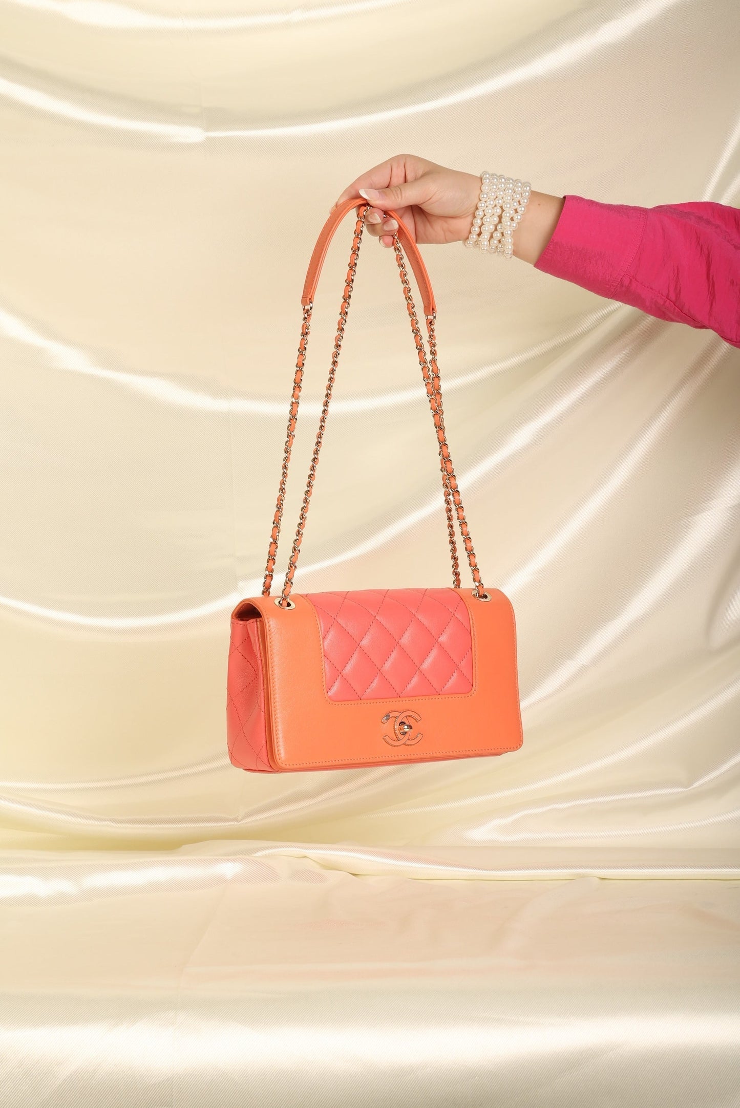 Chanel Mademoiselle Sheepskin Full Flap