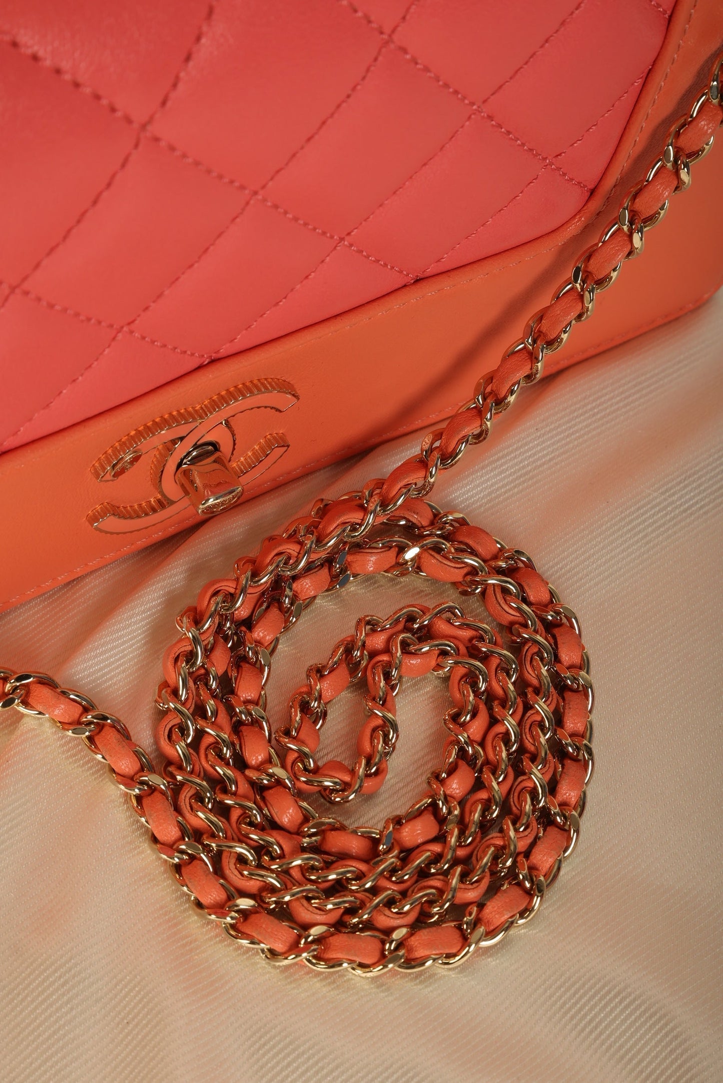 Chanel Mademoiselle Sheepskin Full Flap