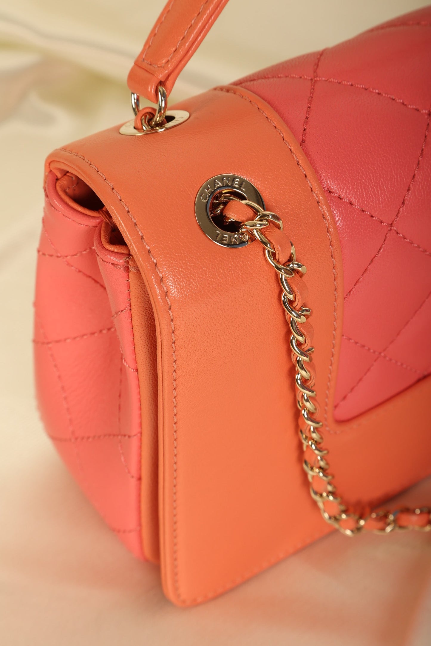 Chanel Mademoiselle Sheepskin Full Flap