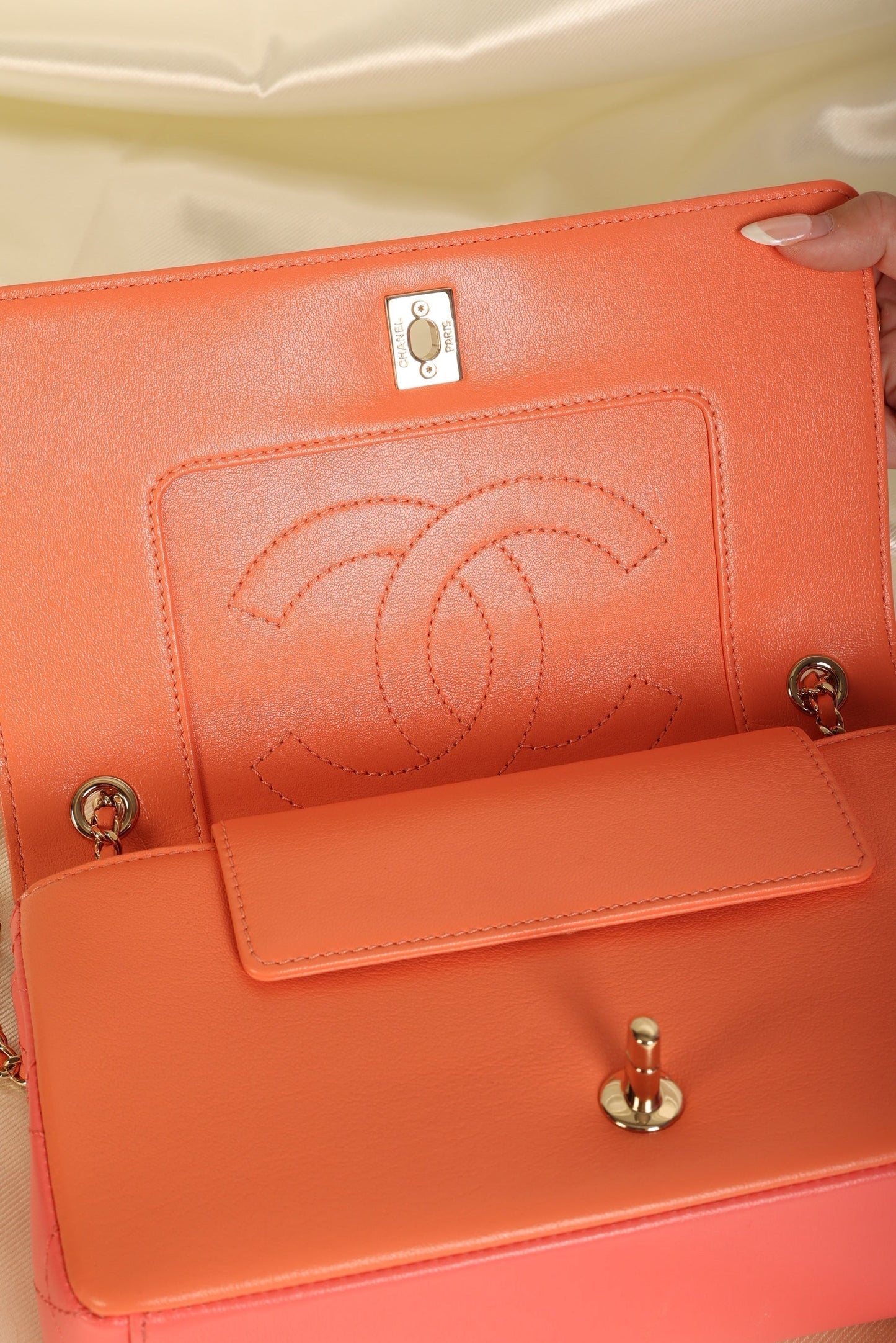 Chanel Mademoiselle Sheepskin Full Flap