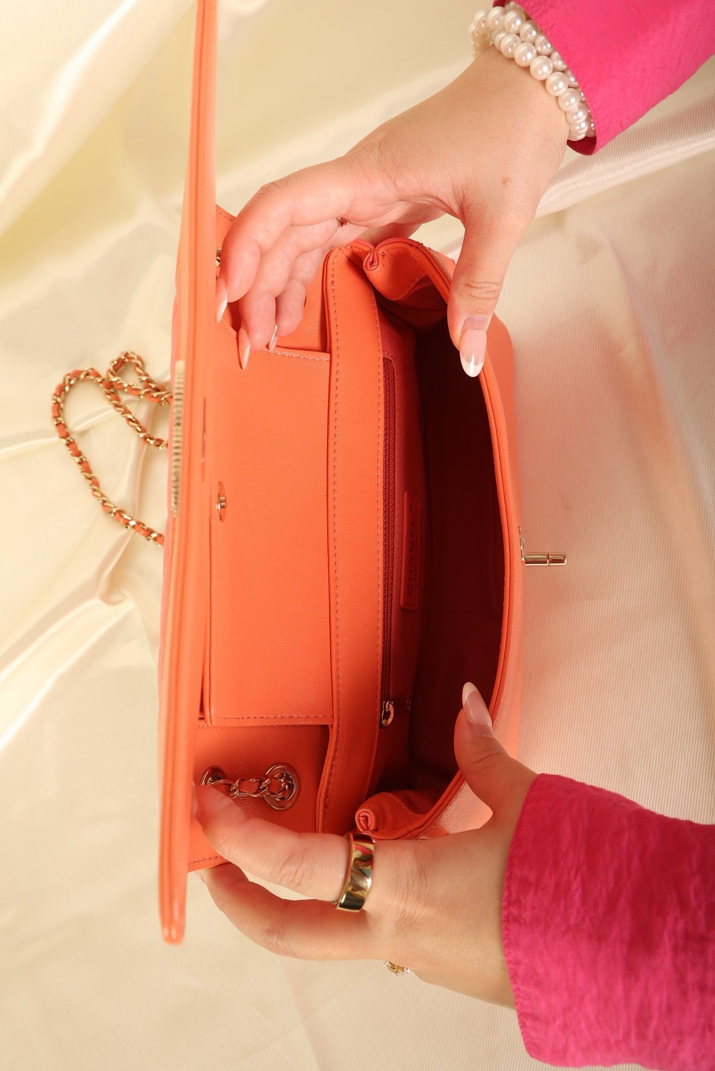 Chanel Mademoiselle Sheepskin Full Flap