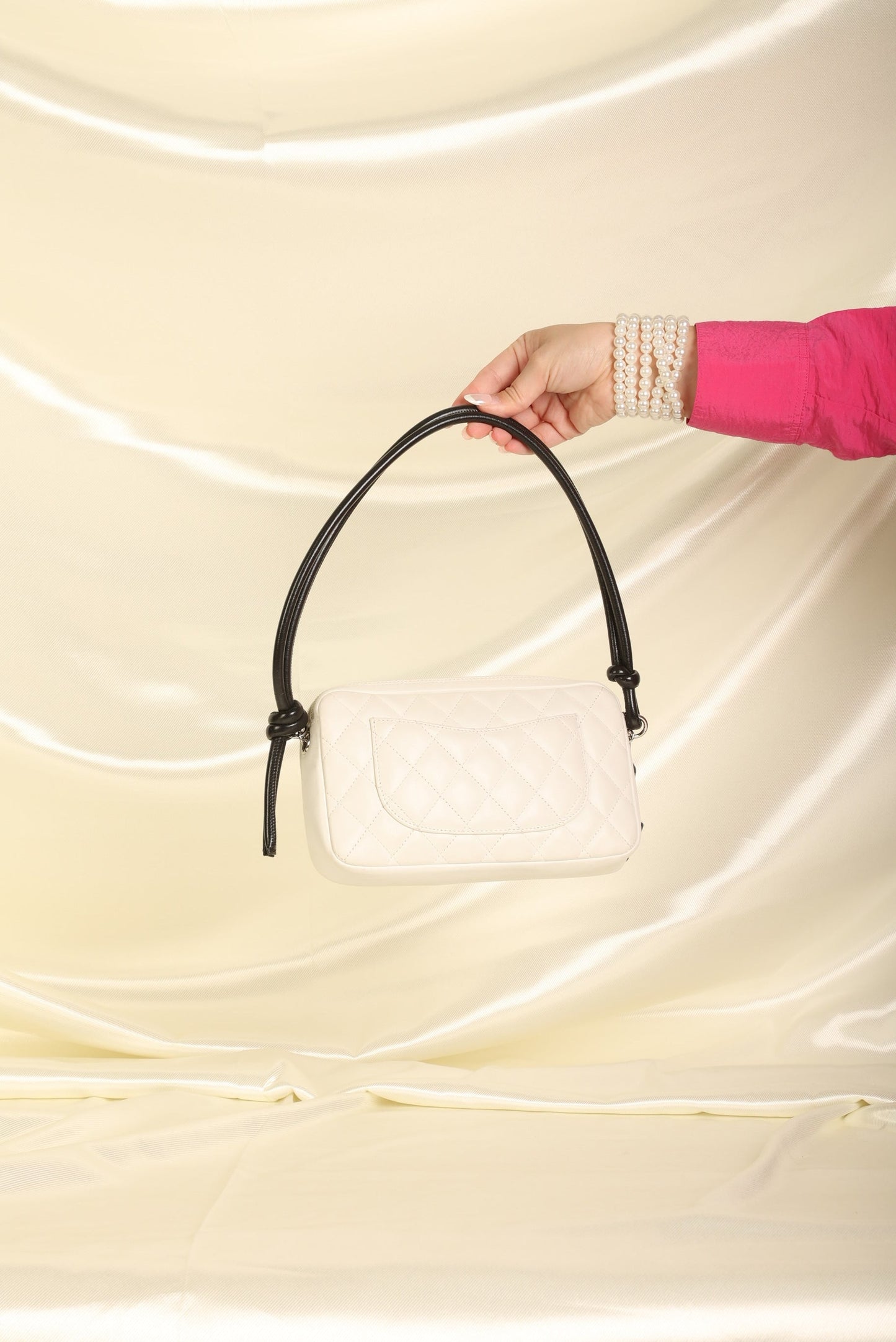 Chanel 2004 Calfskin Cambon Pochette