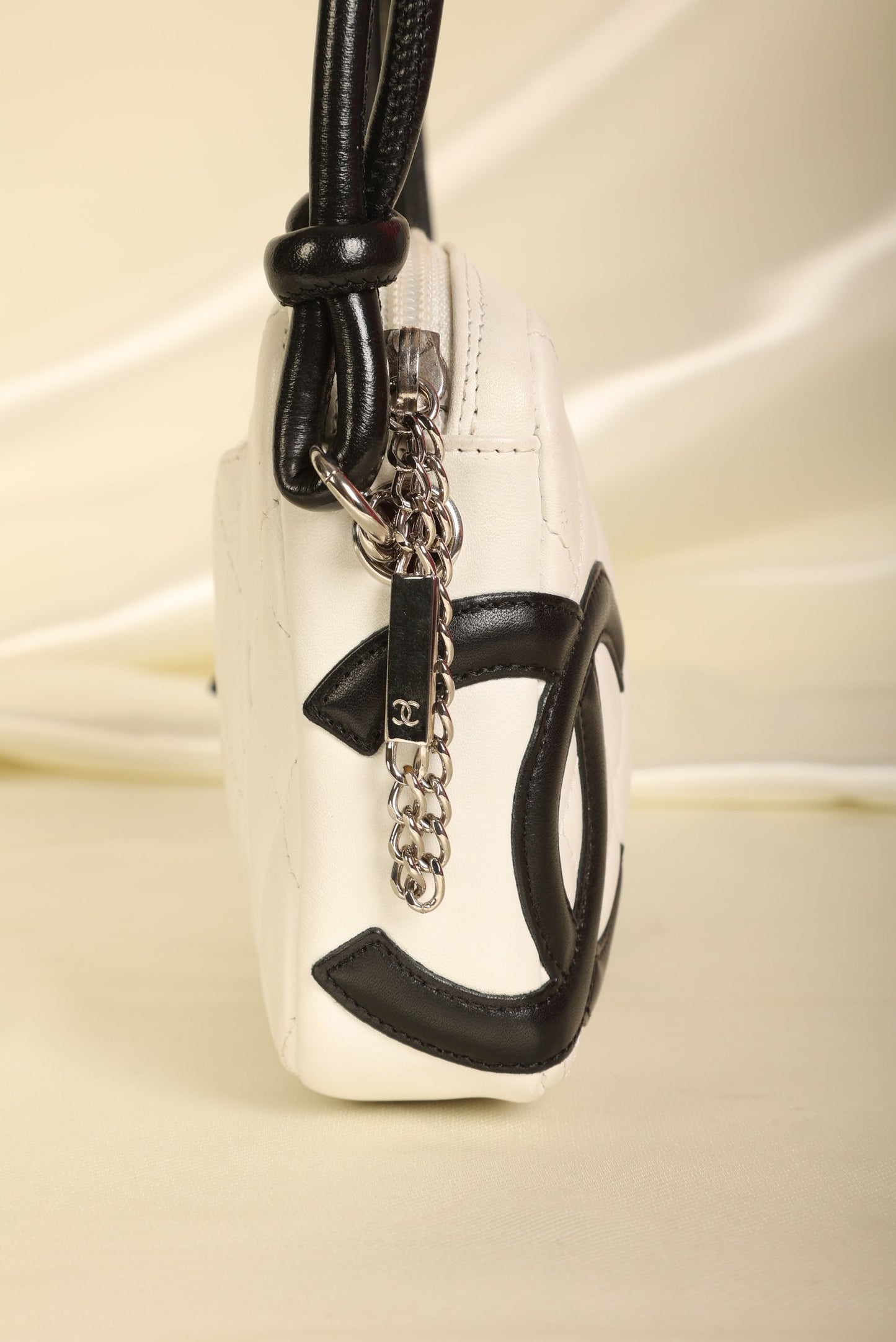 Chanel 2004 Calfskin Cambon Pochette