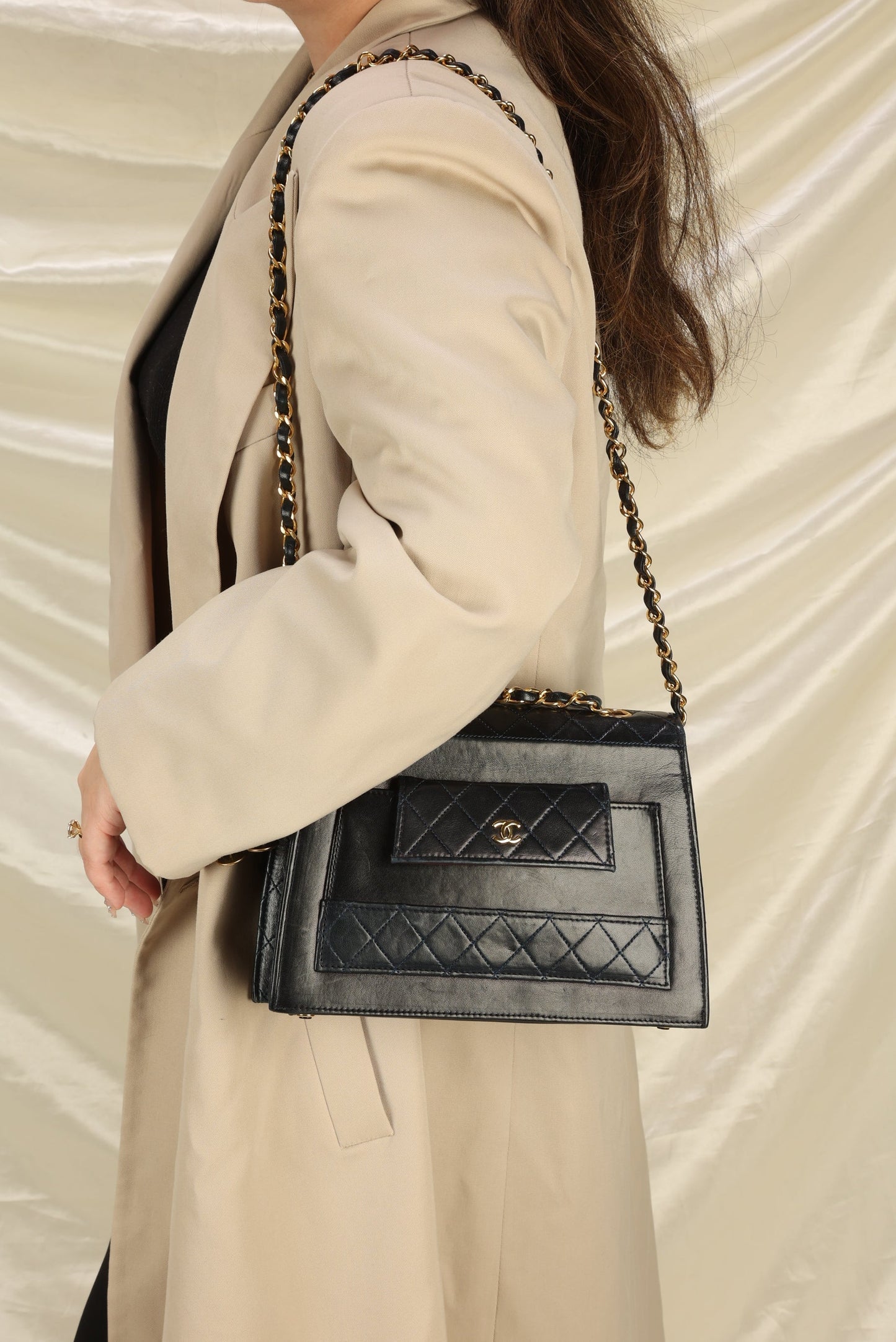 Chanel Re-Issue Trapezoid With Pouch
